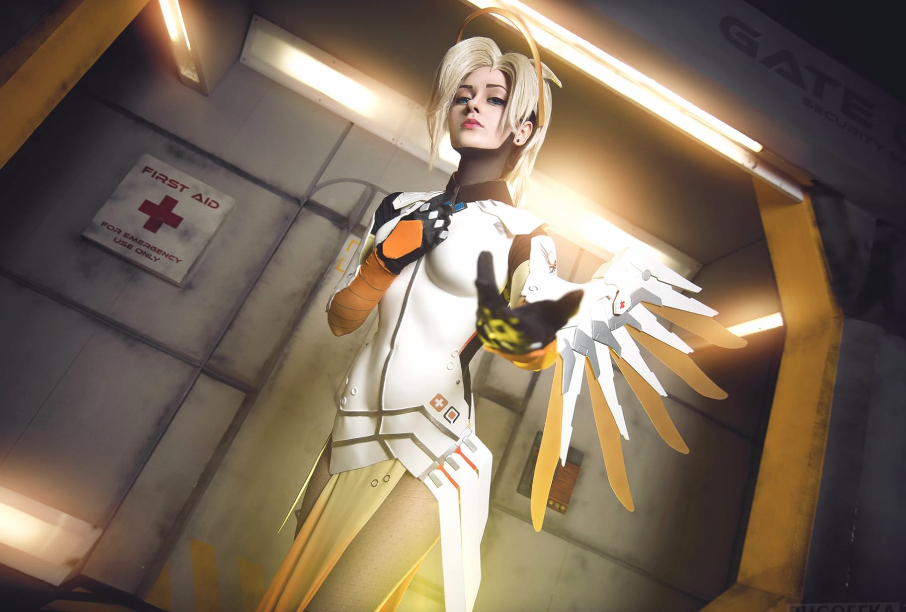 Mercy Overwatch Cosplay wallpapers HD quality