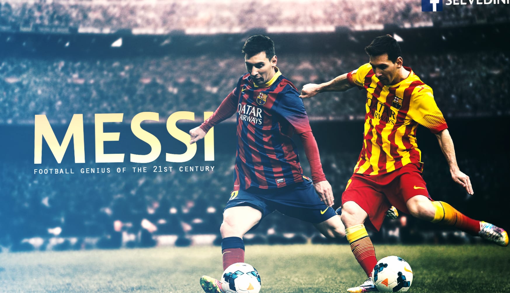 Messi - Football Legend Action Shot wallpapers HD quality