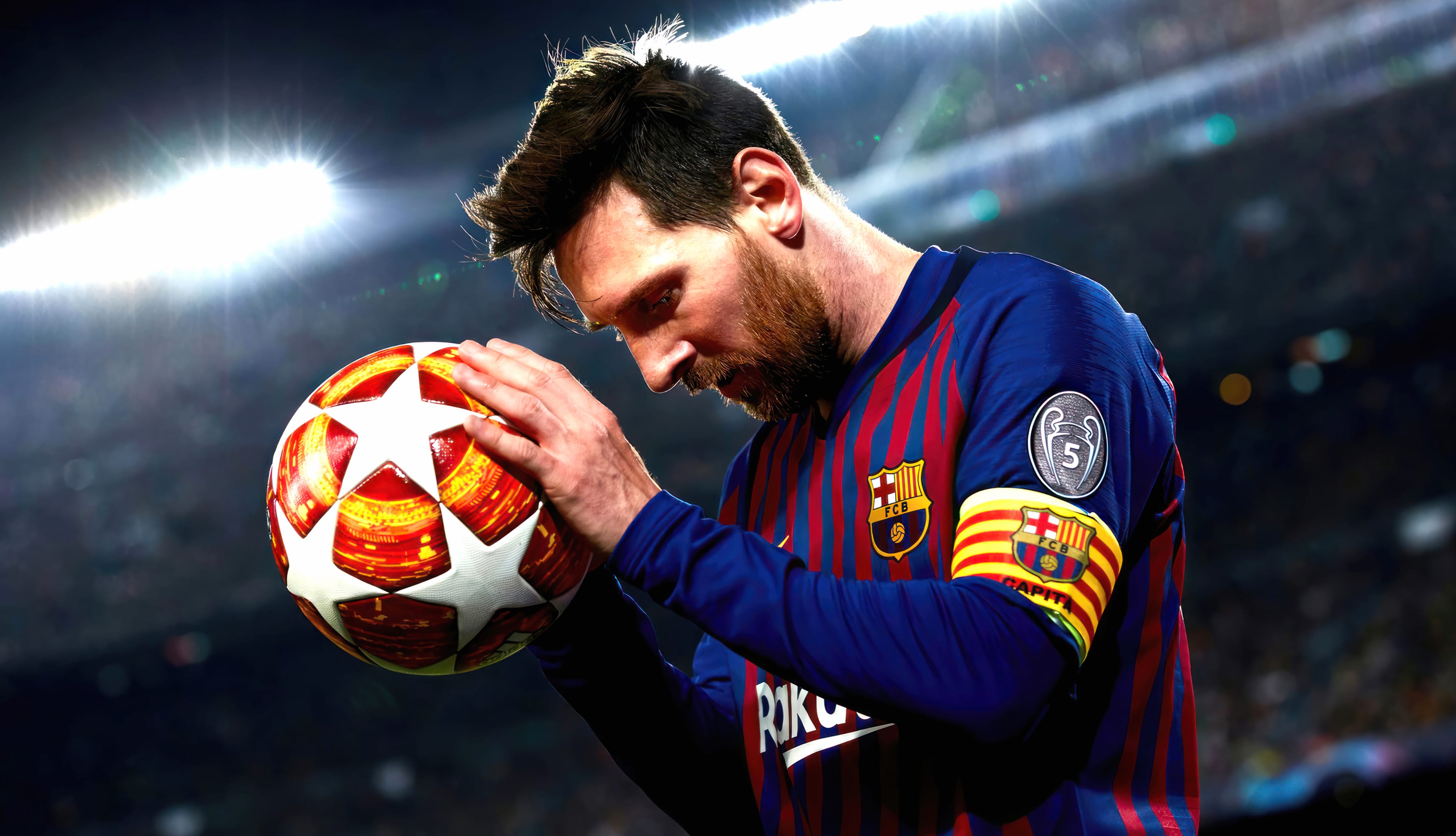 Messi FC Barcelona HD Desktop Wallpaper wallpapers HD quality