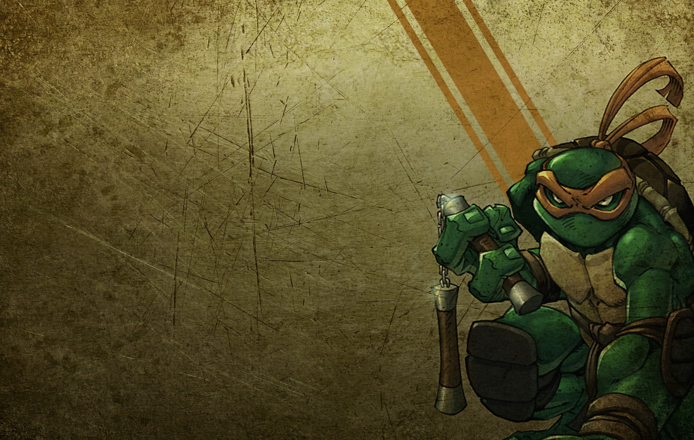 Michelangelo - Teenage Mutant Ninja Turtles Art at 1920 x 1080 HD size wallpapers HD quality