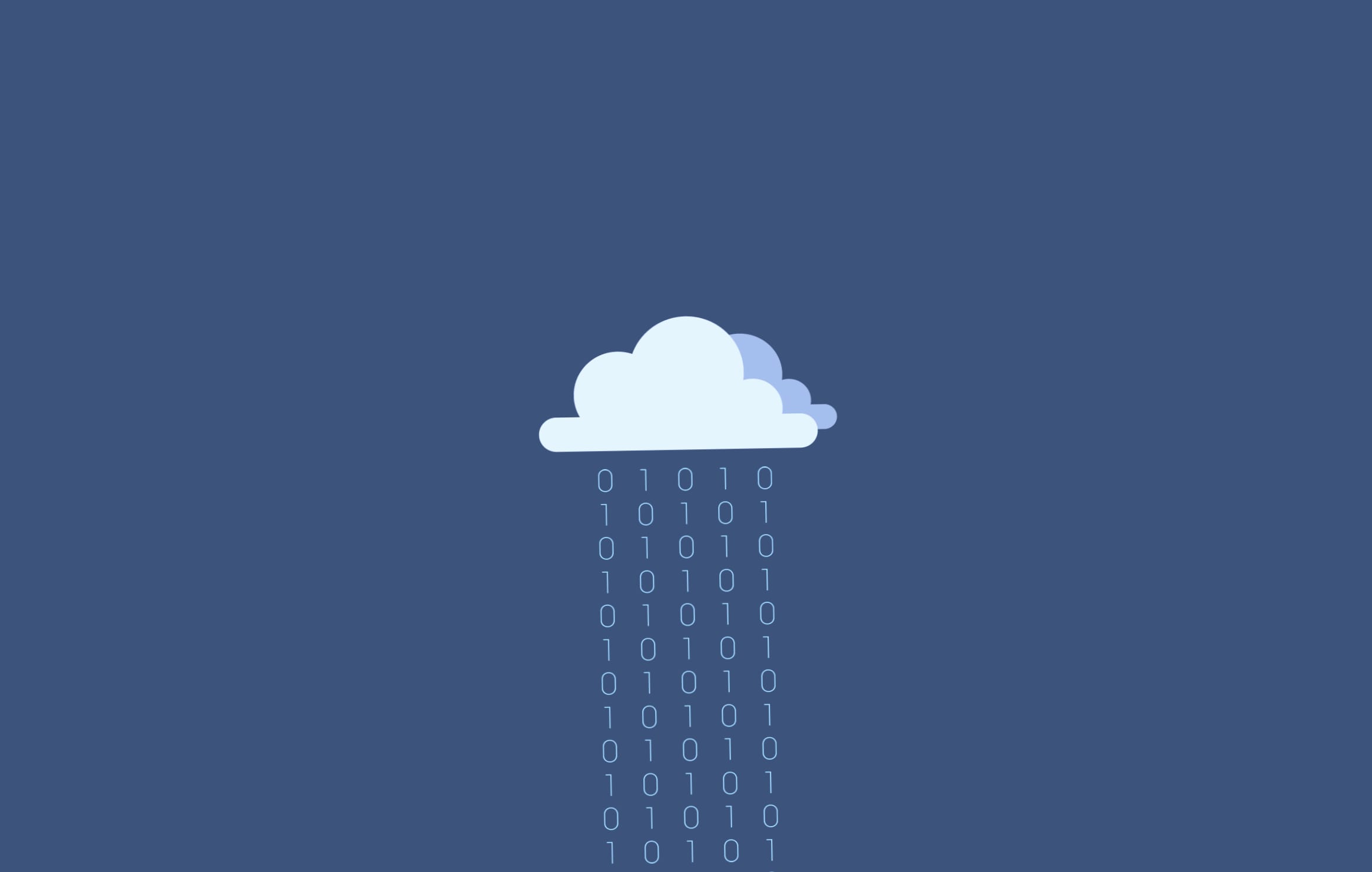 Minimalist Binary Cloud wallpapers HD quality