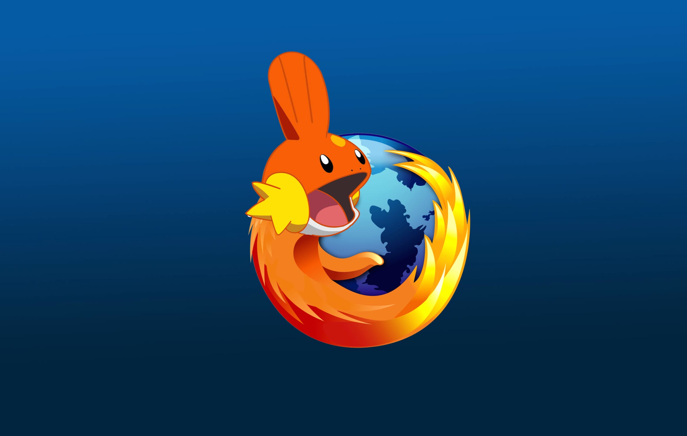 Mudkip Meets Firefox in a Tech Fusion wallpapers HD quality