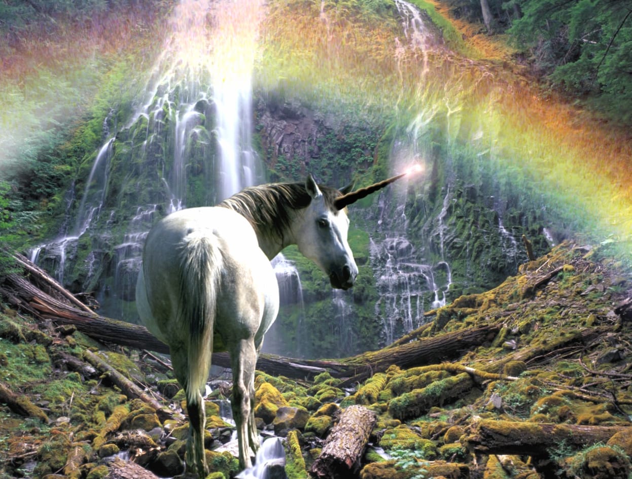 Mystic Unicorn Falls wallpapers HD quality