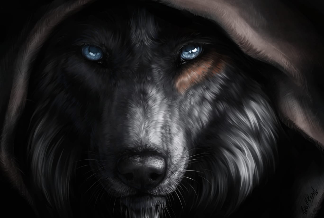 Mystic Wolf Fantasy wallpapers HD quality