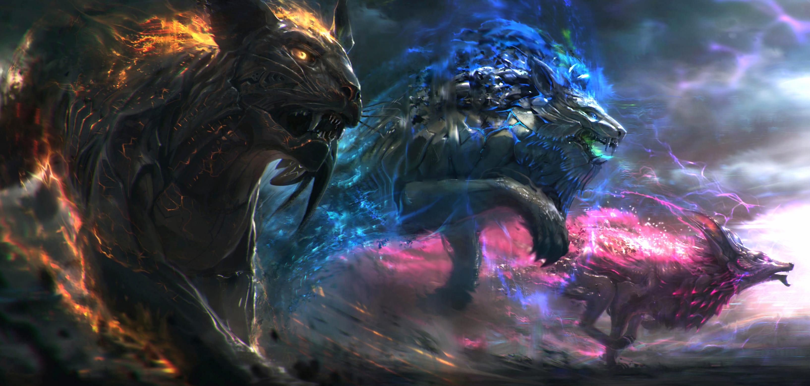 Mythical Beasts Unleashed at 1536 x 864 HD size wallpapers HD quality