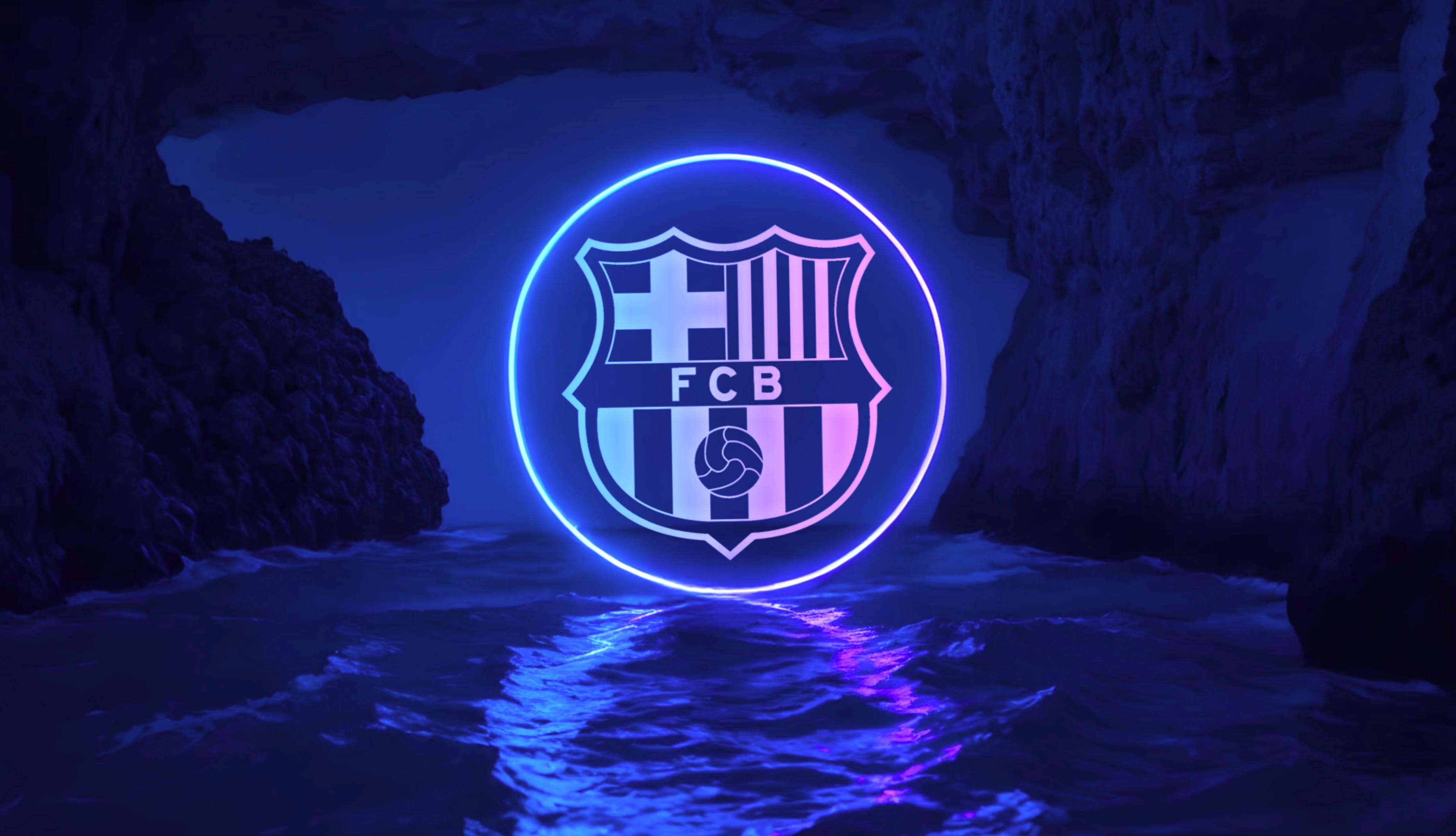 Neon FC Barcelona wallpapers HD quality