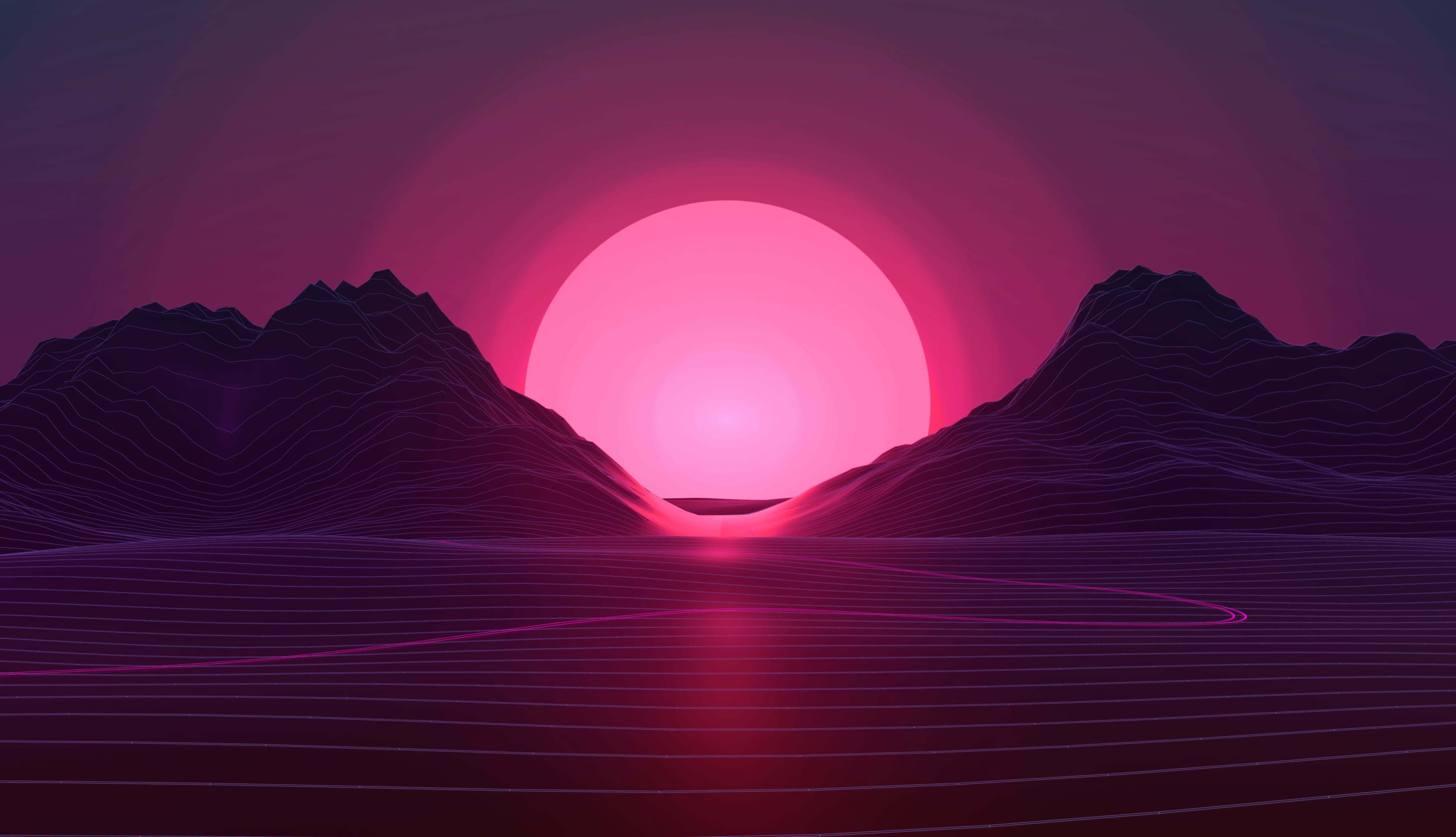 Neon Sunset wallpapers HD Neon Sunset wallpapers HD quality