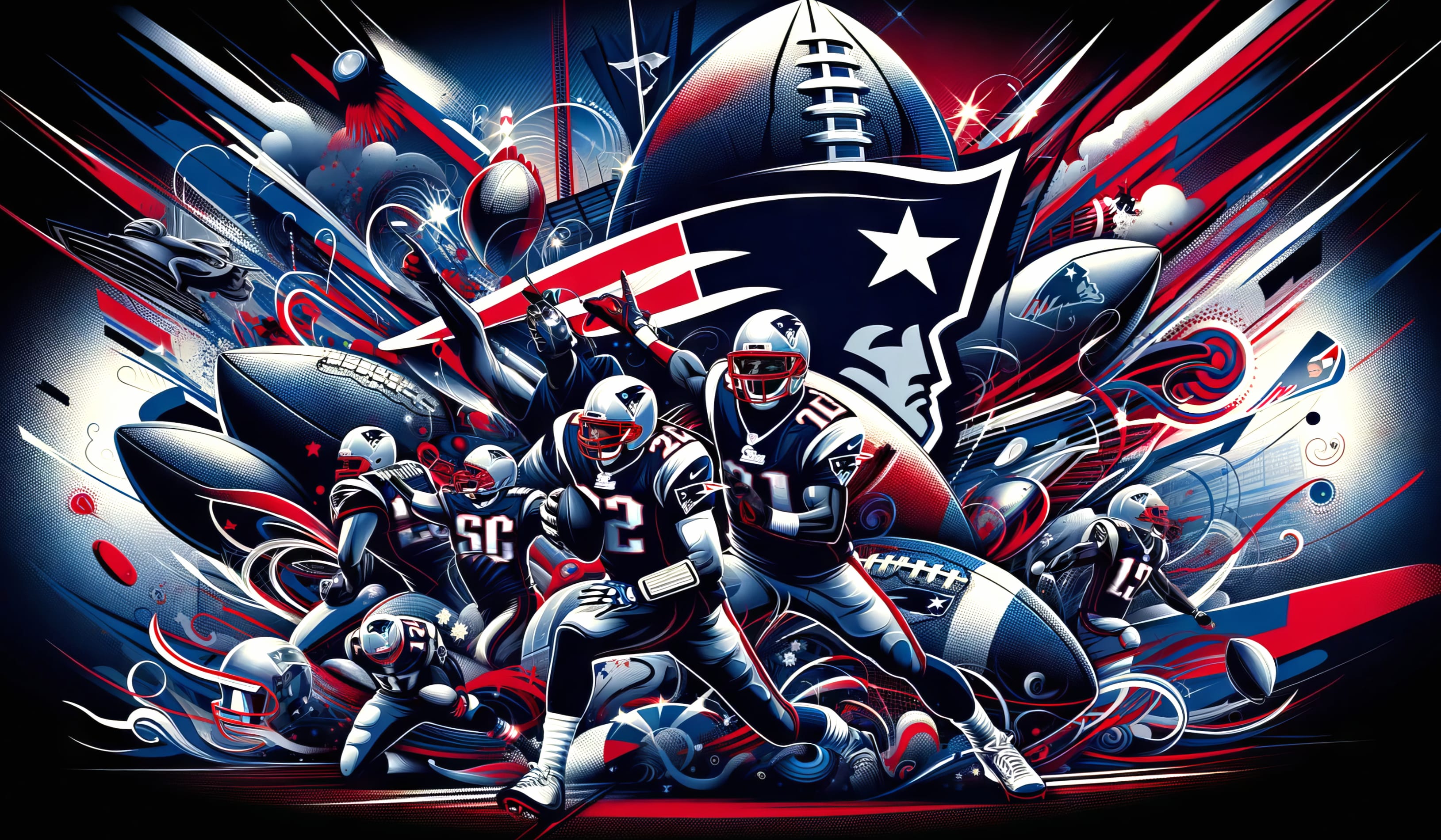 New England Patriots Super Bowl Wallpaper at 1600 x 1200 size wallpapers HD quality