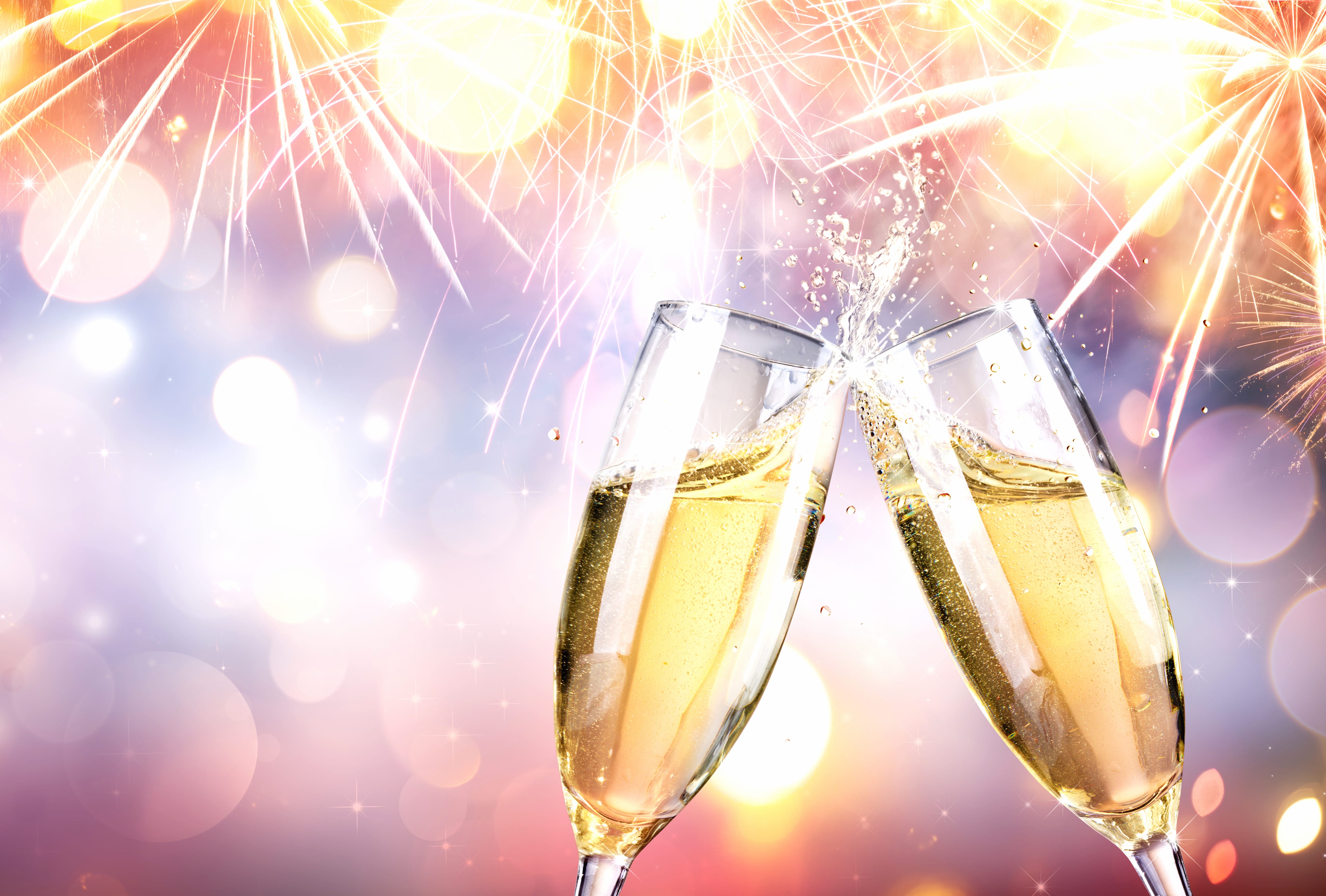 New Year Celebration Champagne wallpapers HD quality