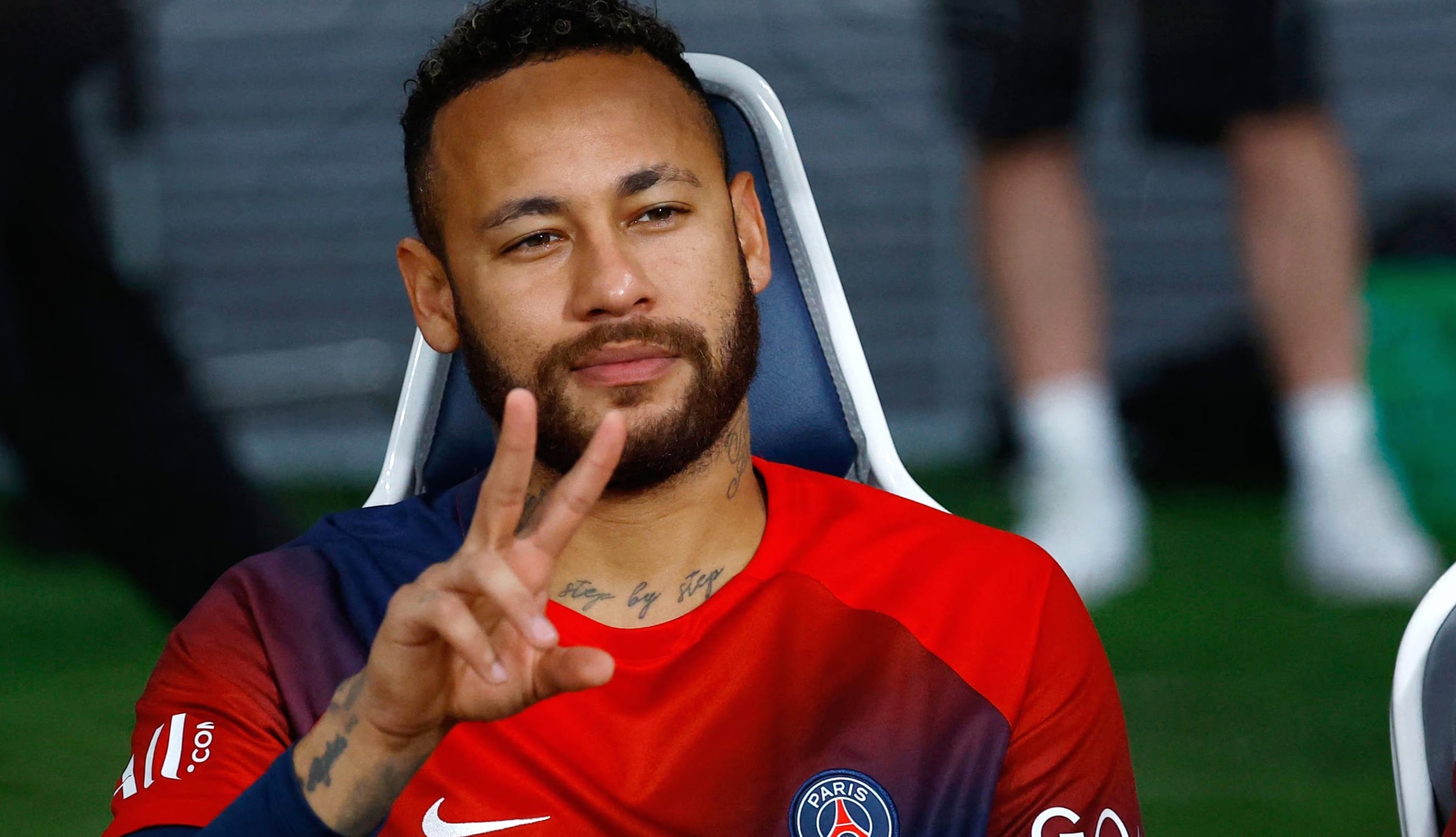 Neymar Paris Saint-Germain at 1366 x 768 HD size wallpapers HD quality