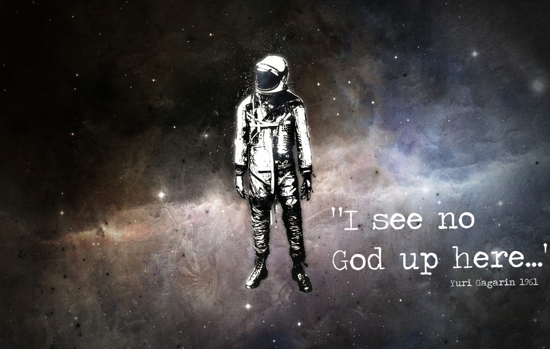 No God in Space - wallpapers HD quality