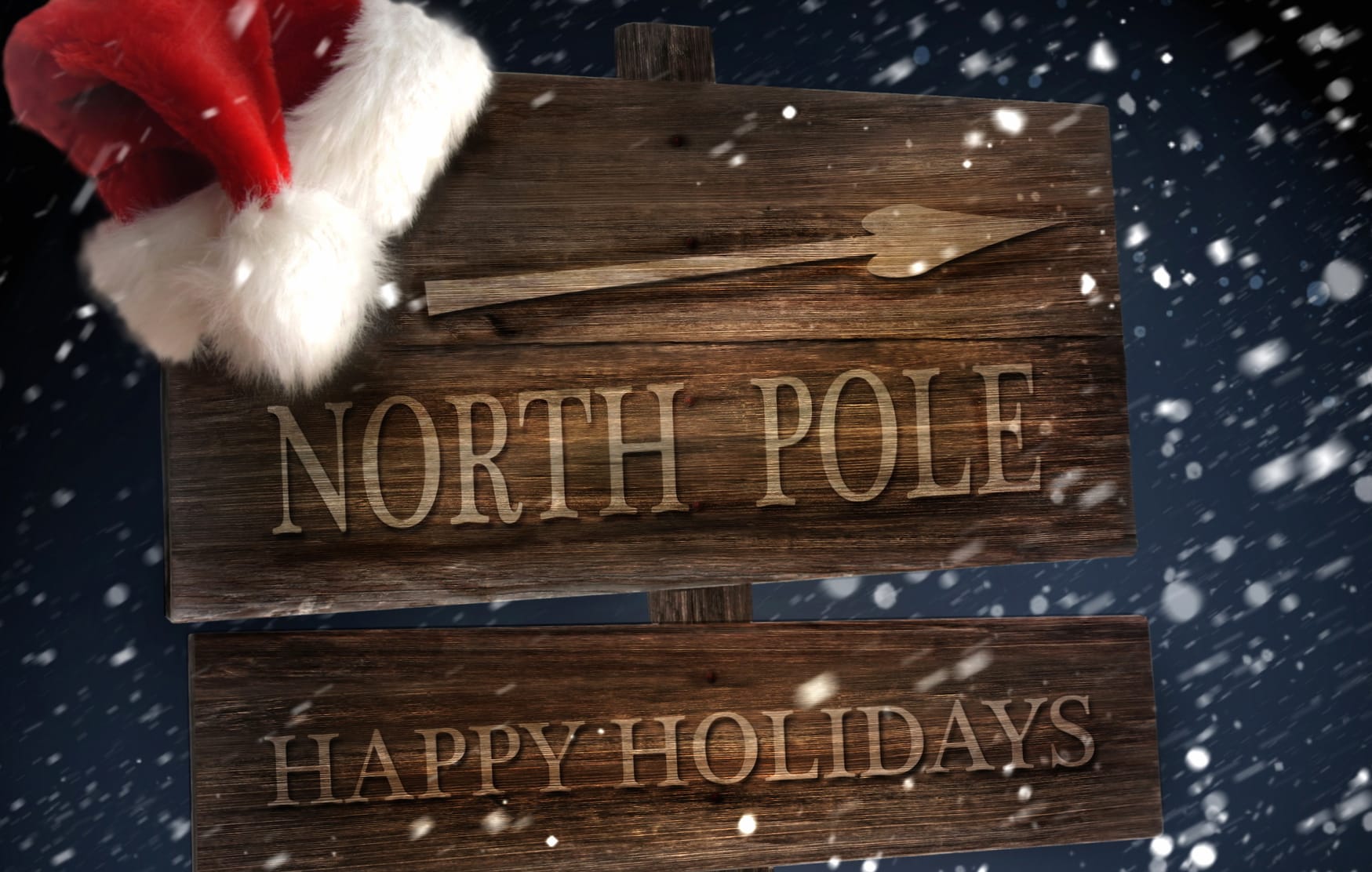 North Pole Christmas wallpapers HD quality