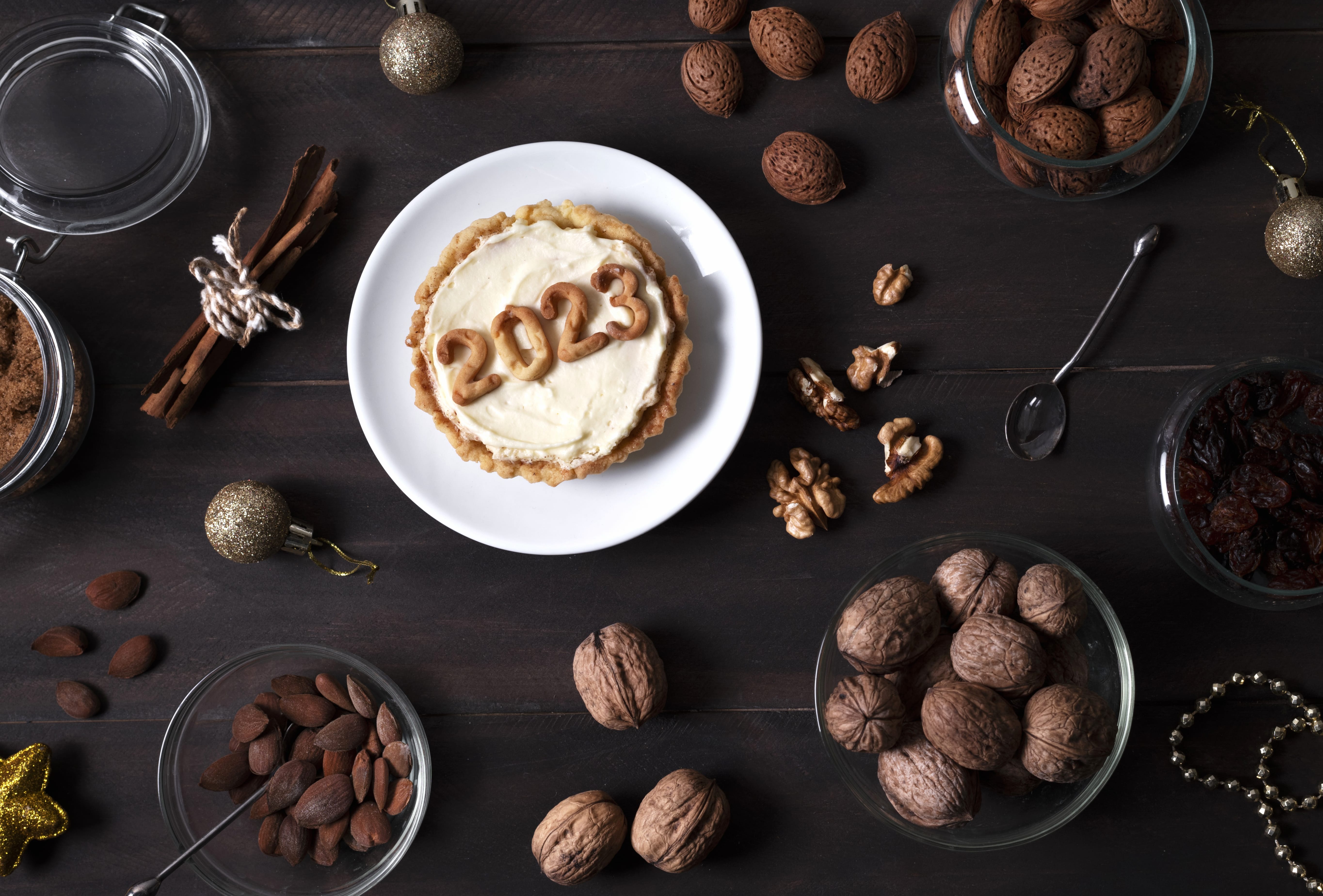 Nut Still Life Holiday New Year 2023 wallpapers HD quality