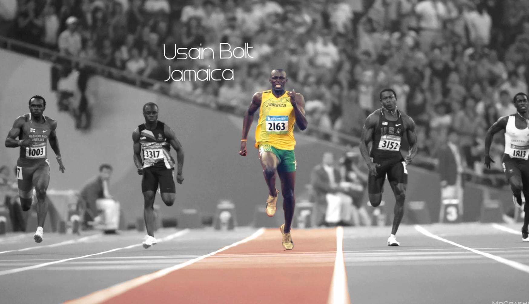 Olympic Sprint Usain Bolt wallpapers HD quality