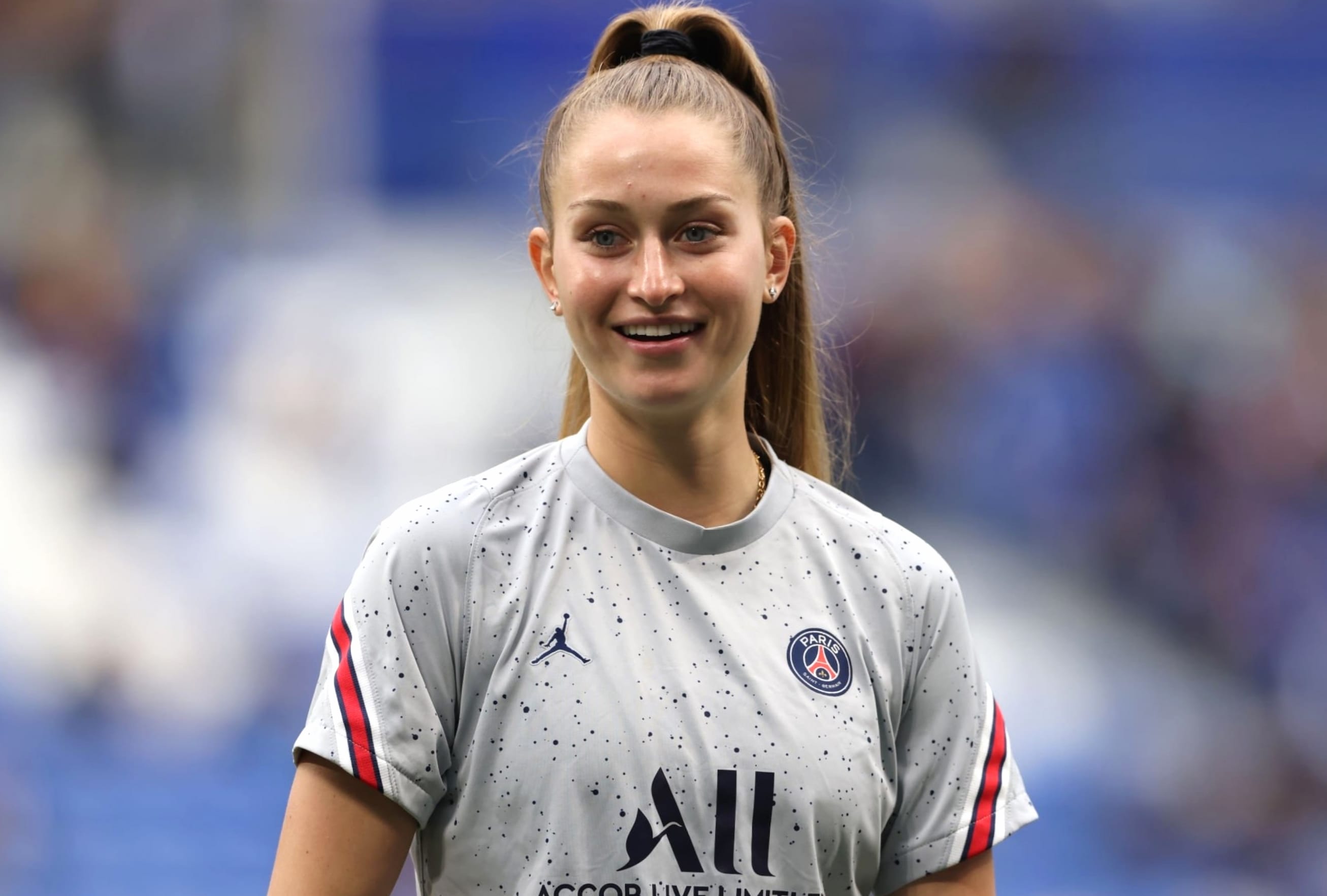 Paris Saint-Germain Féminine Jordyn Huitema Sports at 1334 x 750 iPhone 7 size wallpapers HD quality