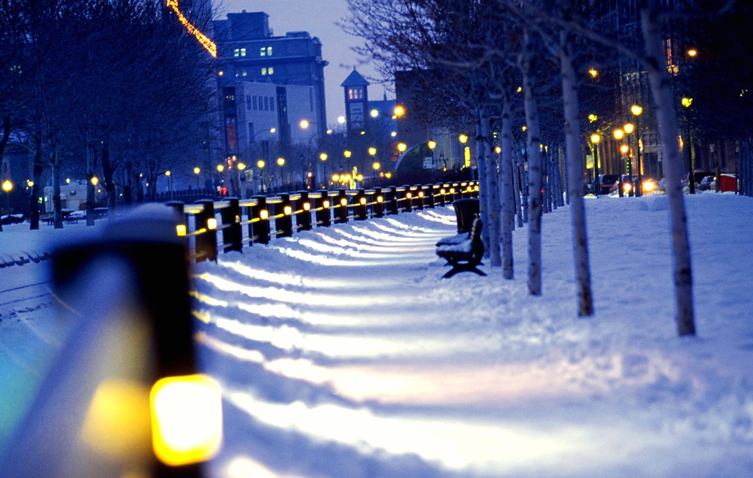 Park Street City Photography Winter wallpapers HD quality