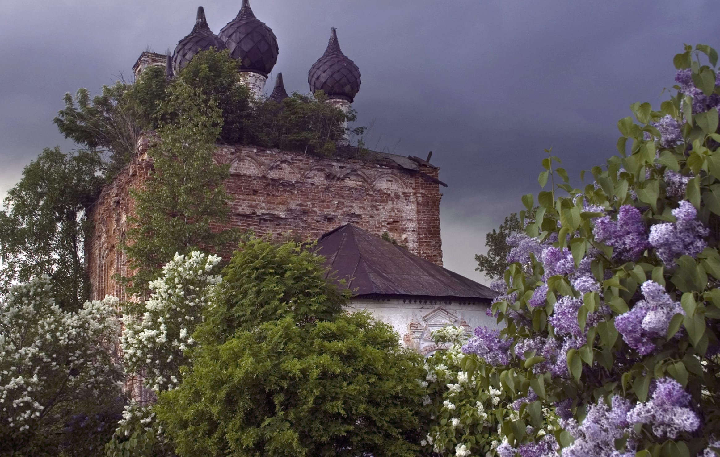 Peaceful Church Amidst Nature - wallpapers HD quality