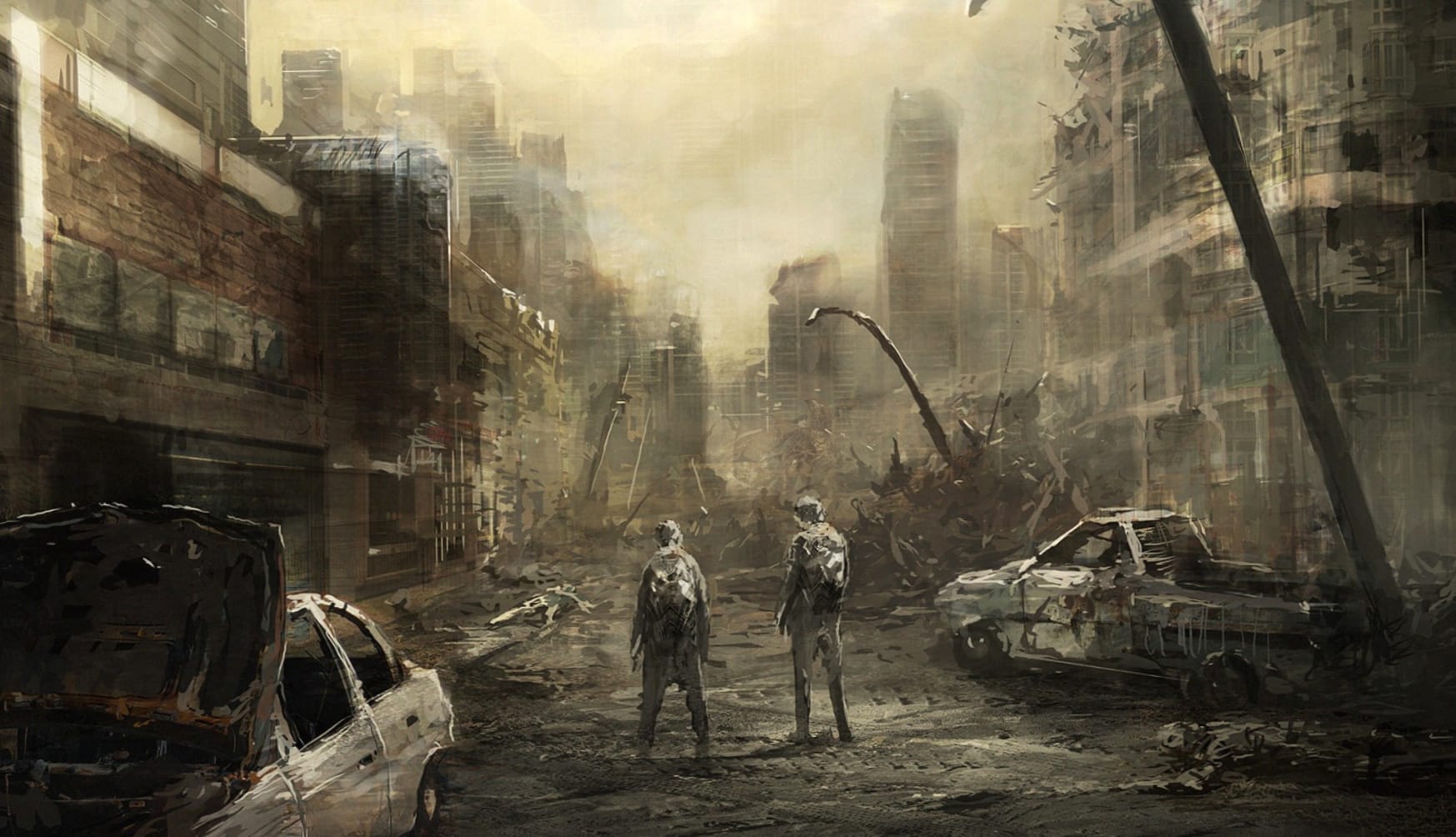 Post-Apocalyptic Odyssey A Sci-Fi wallpapers HD quality