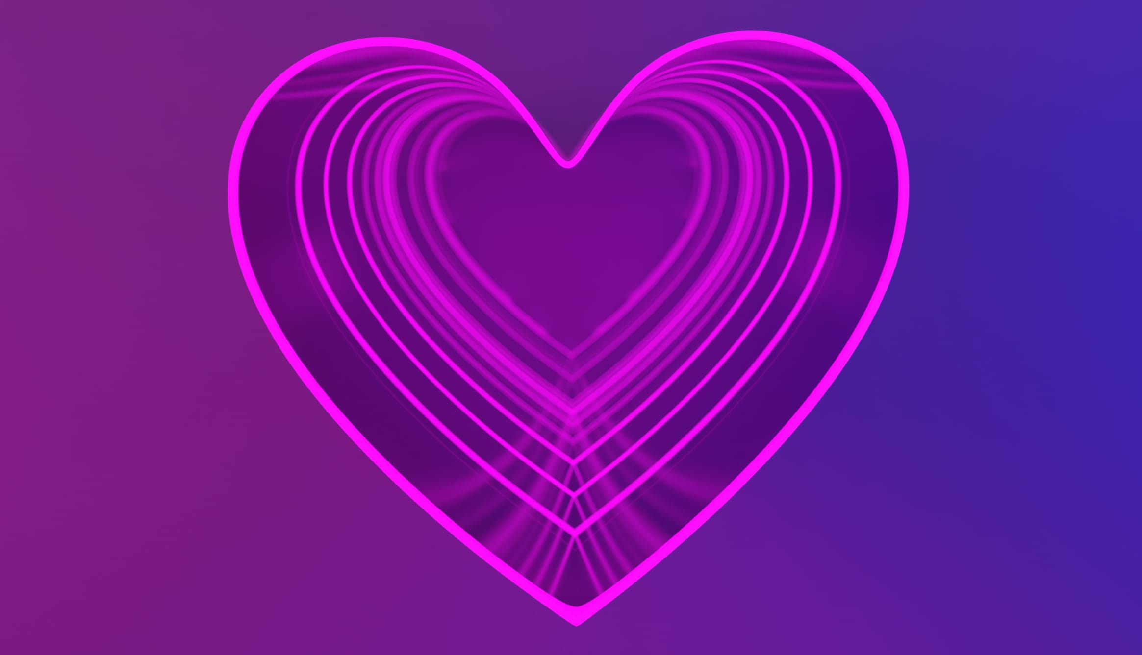 Purple Artistic Heart wallpapers HD quality