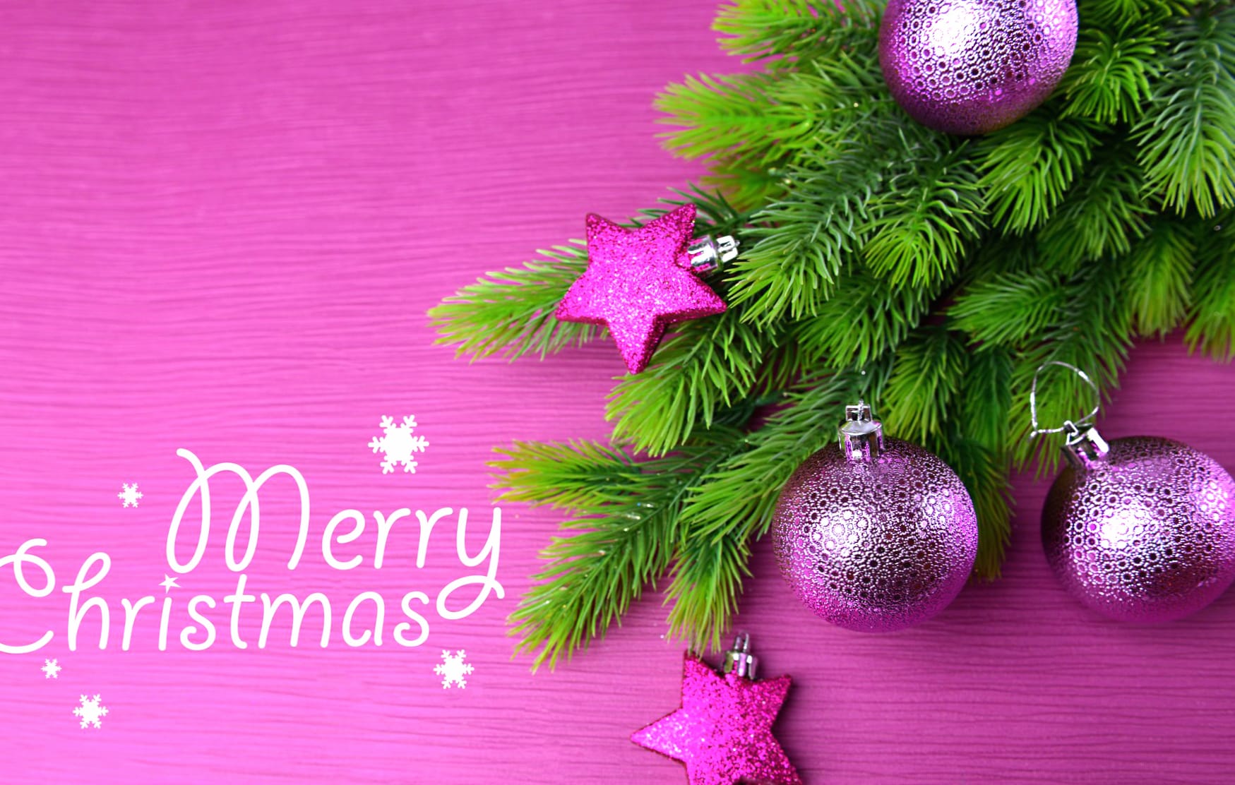 Purple Merry Christmas Christmas Ornaments Holiday Christmas at 1600 x 1200 size wallpapers HD quality