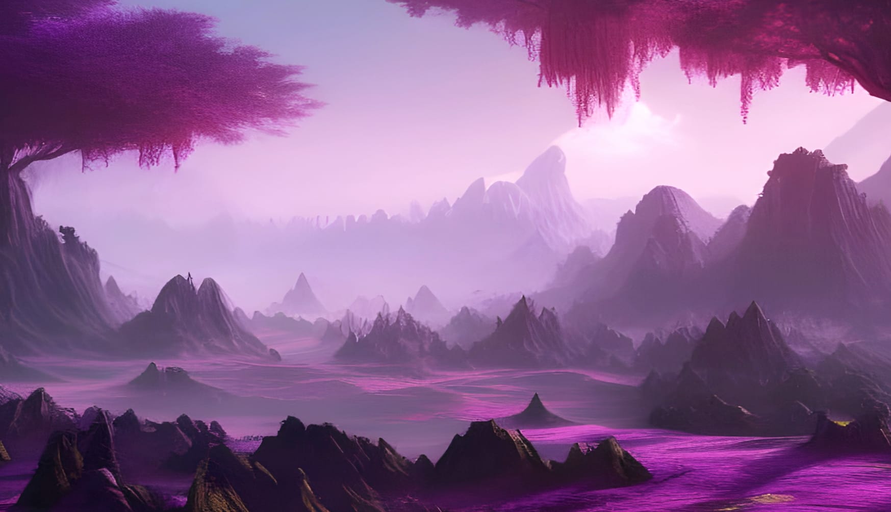 Purple Valley wallpapers HD quality