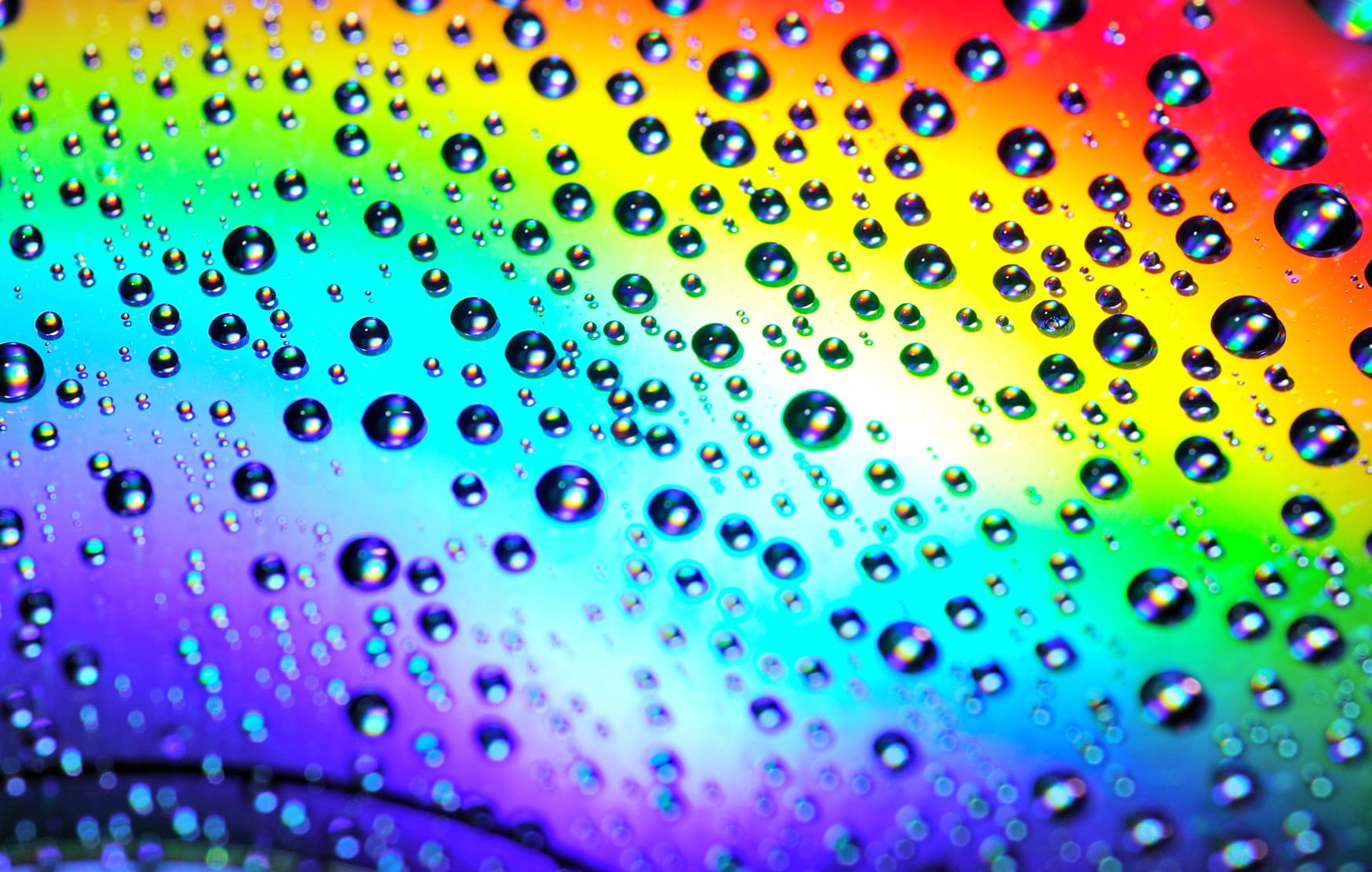 Rainbow Photography Water Drop wallpapers HD quality