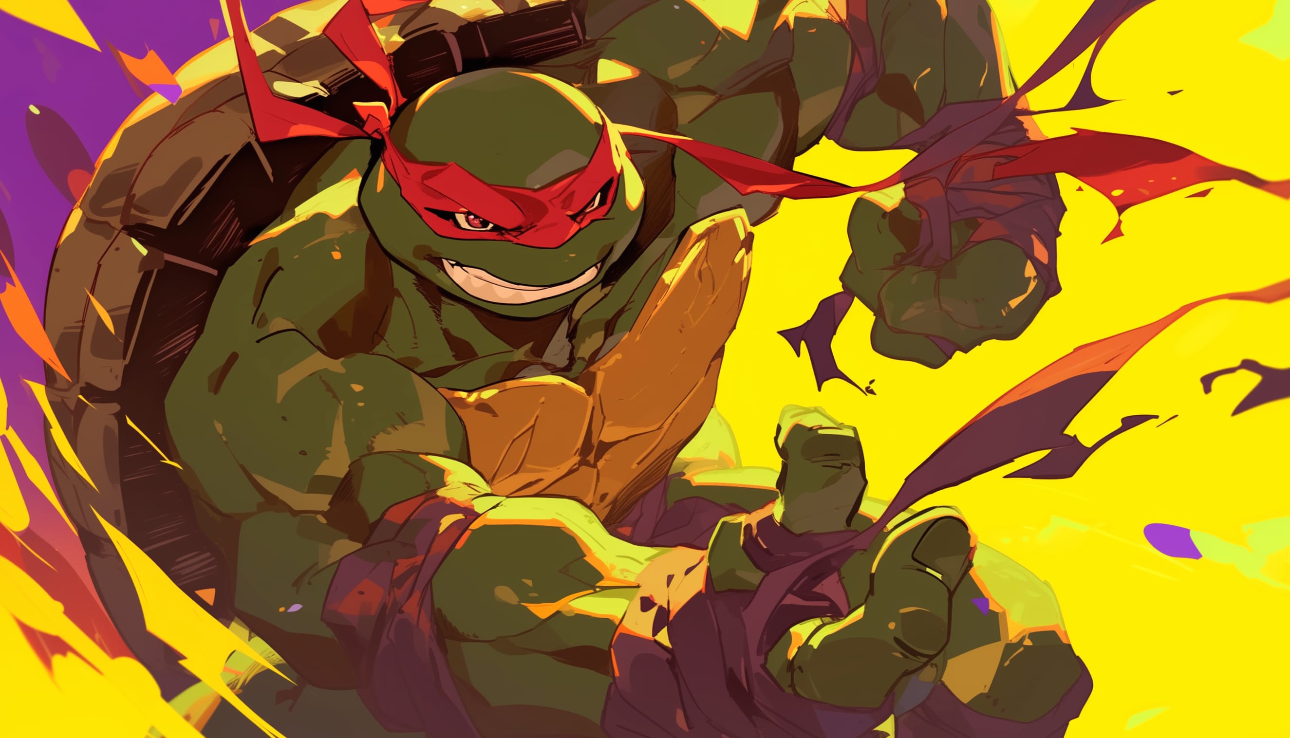 Raphael TMNT Dynamic Comic Wallpaper wallpapers HD quality