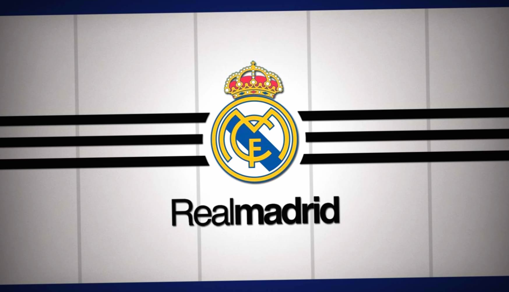 Real Madrid CF Emblem at 1366 x 768 HD size wallpapers HD quality