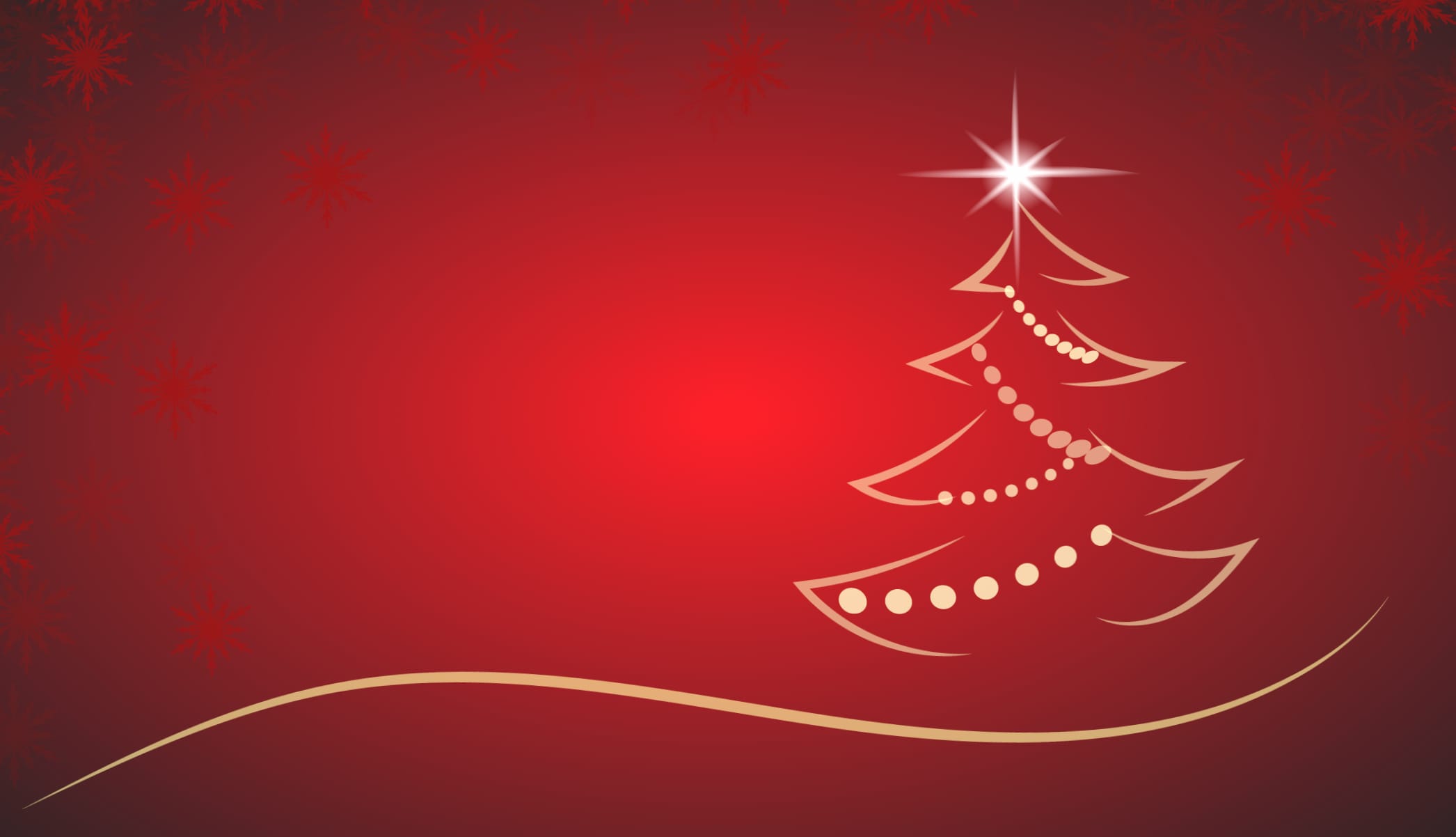 Red Christmas Tree Holiday Christmas wallpapers HD quality