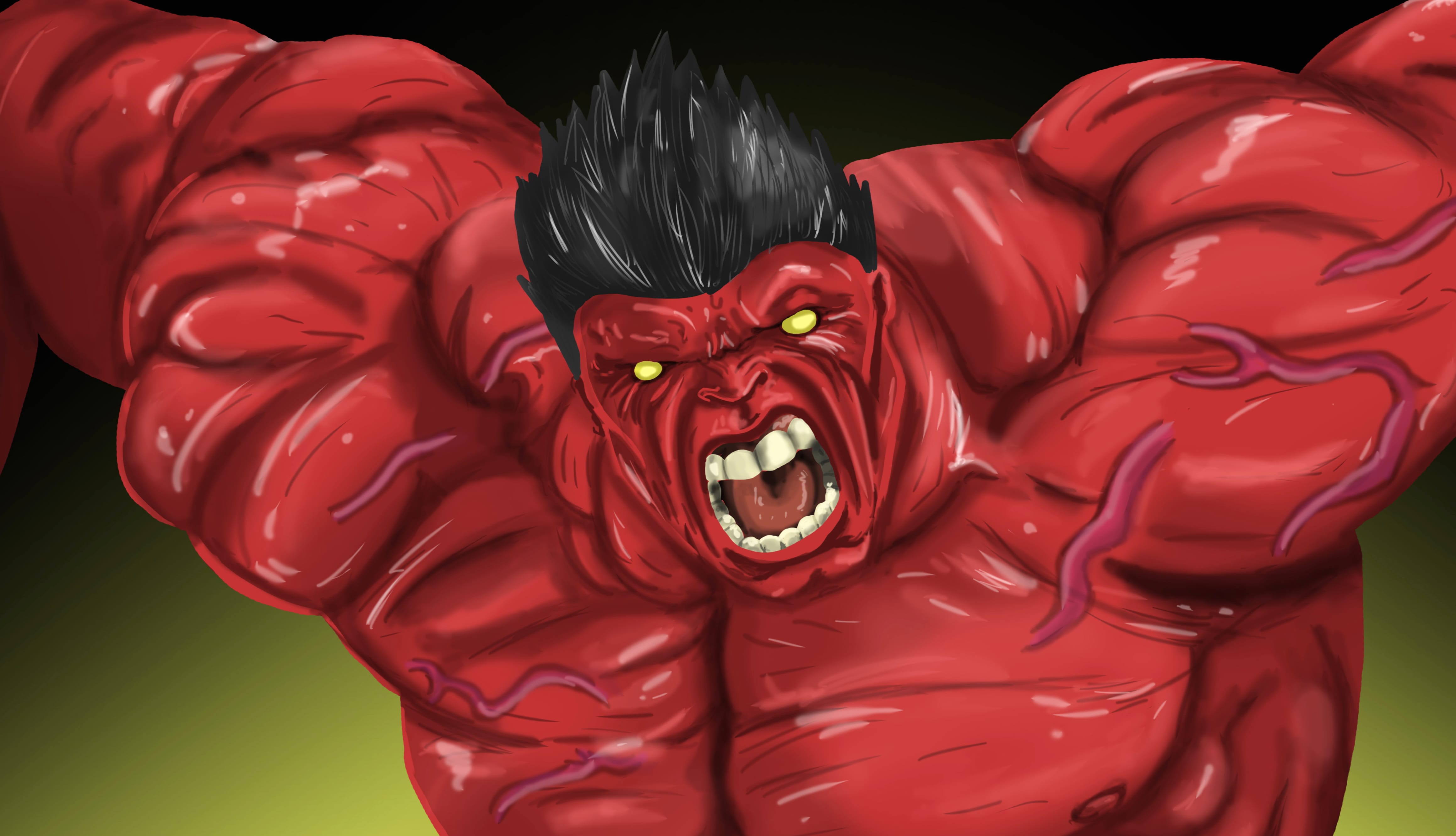 Red Hulk in Stunning wallpapers HD quality