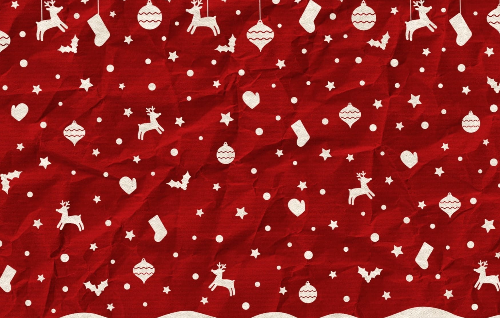 Reindeer Red Pattern Holiday Christmas wallpapers HD quality