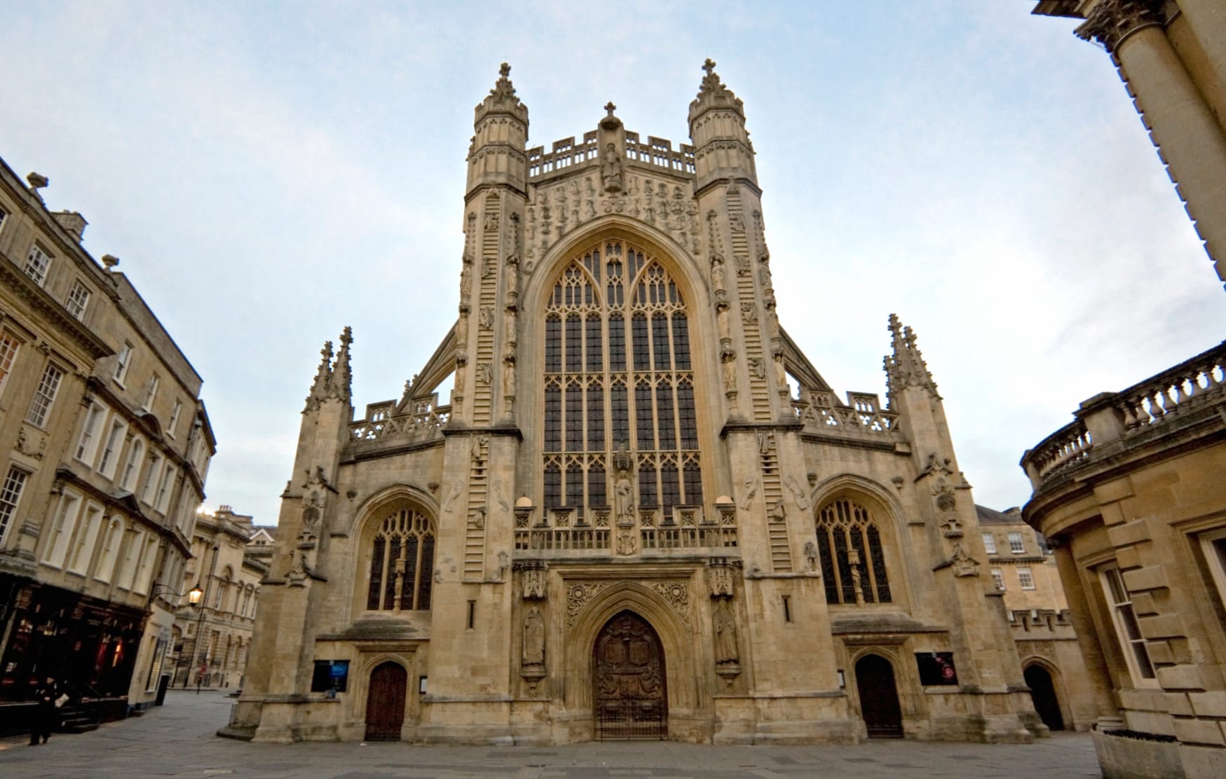 Religious Bath Abbey at 1024 x 1024 iPad size wallpapers HD quality