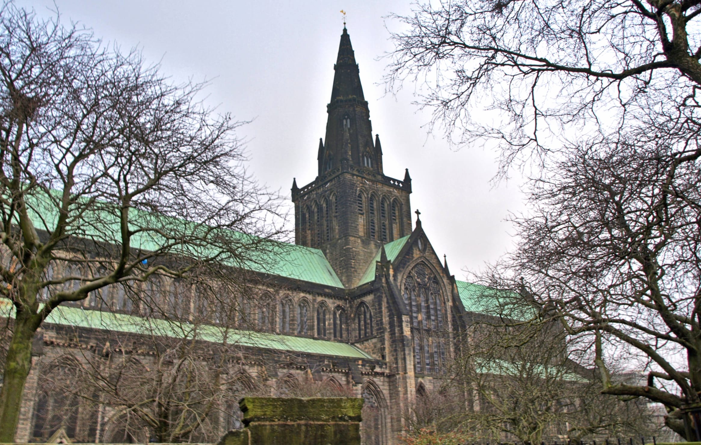 Religious Glasgow Cathedral at 640 x 1136 iPhone 5 size wallpapers HD quality