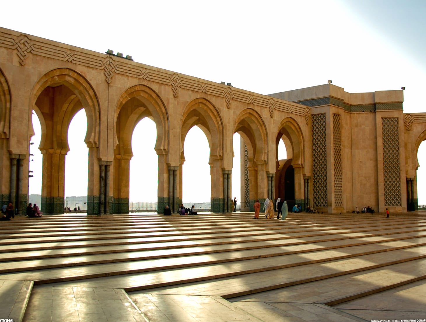 Religious Hassan II Mosque Wallpaper wallpapers HD quality