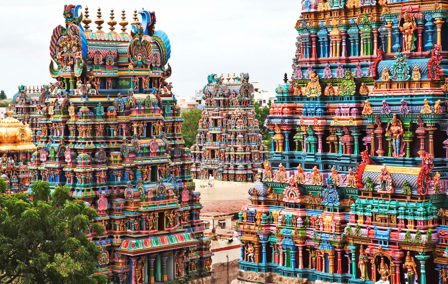 Religious Meenakshi Amman Temple Wallpaper wallpapers HD quality