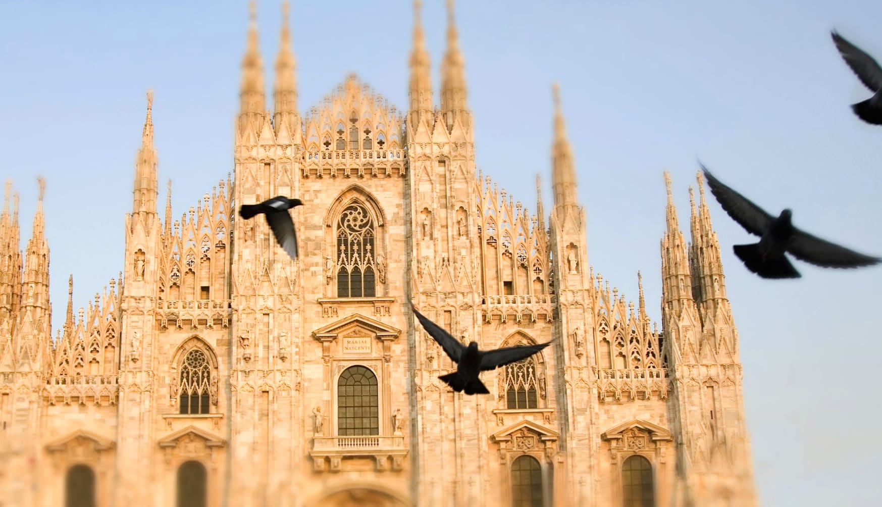 Religious Milan Cathedral at 1600 x 900 HD size wallpapers HD quality