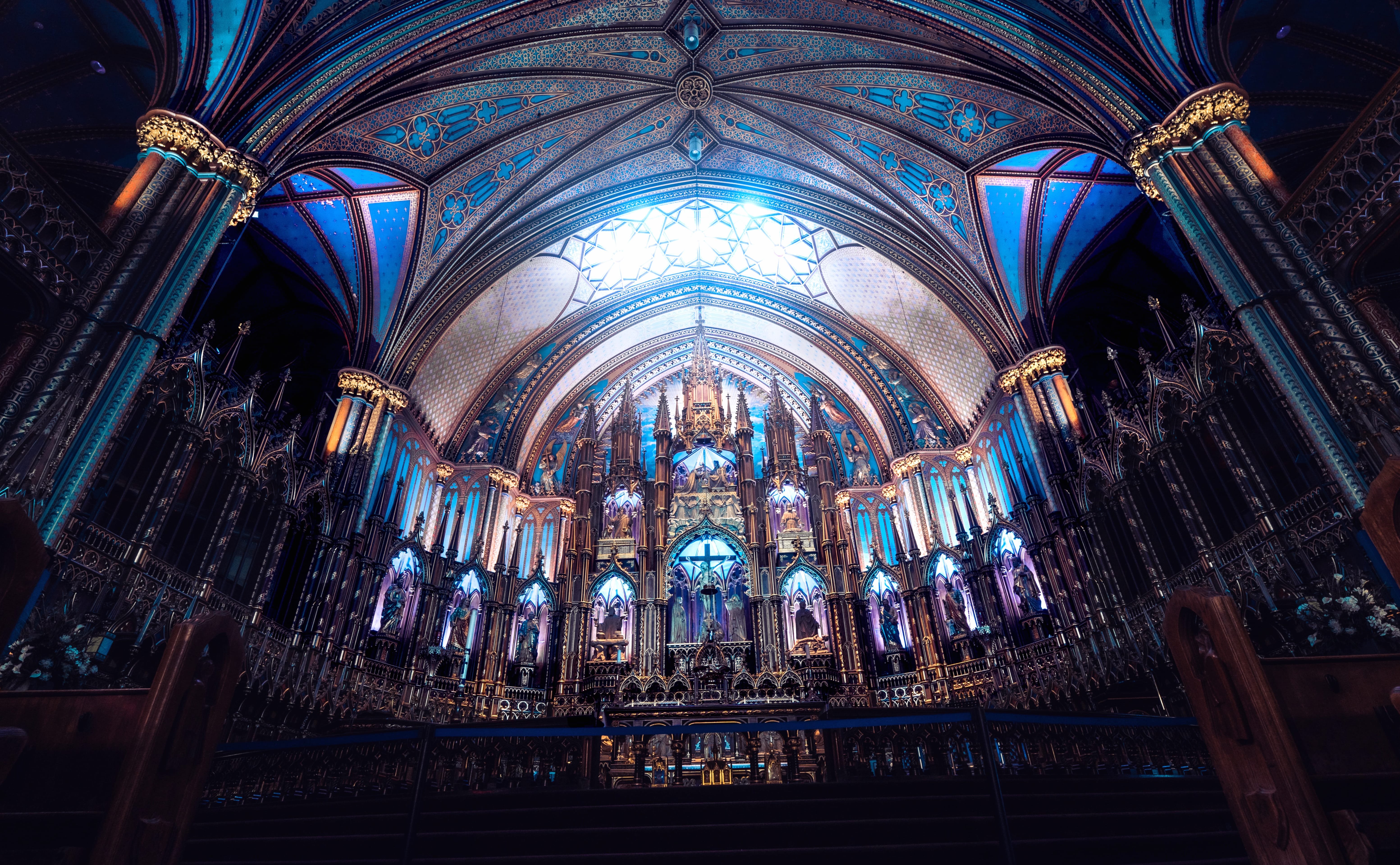 Religious Notre-Dame Basilica Of Montreal wallpapers HD quality