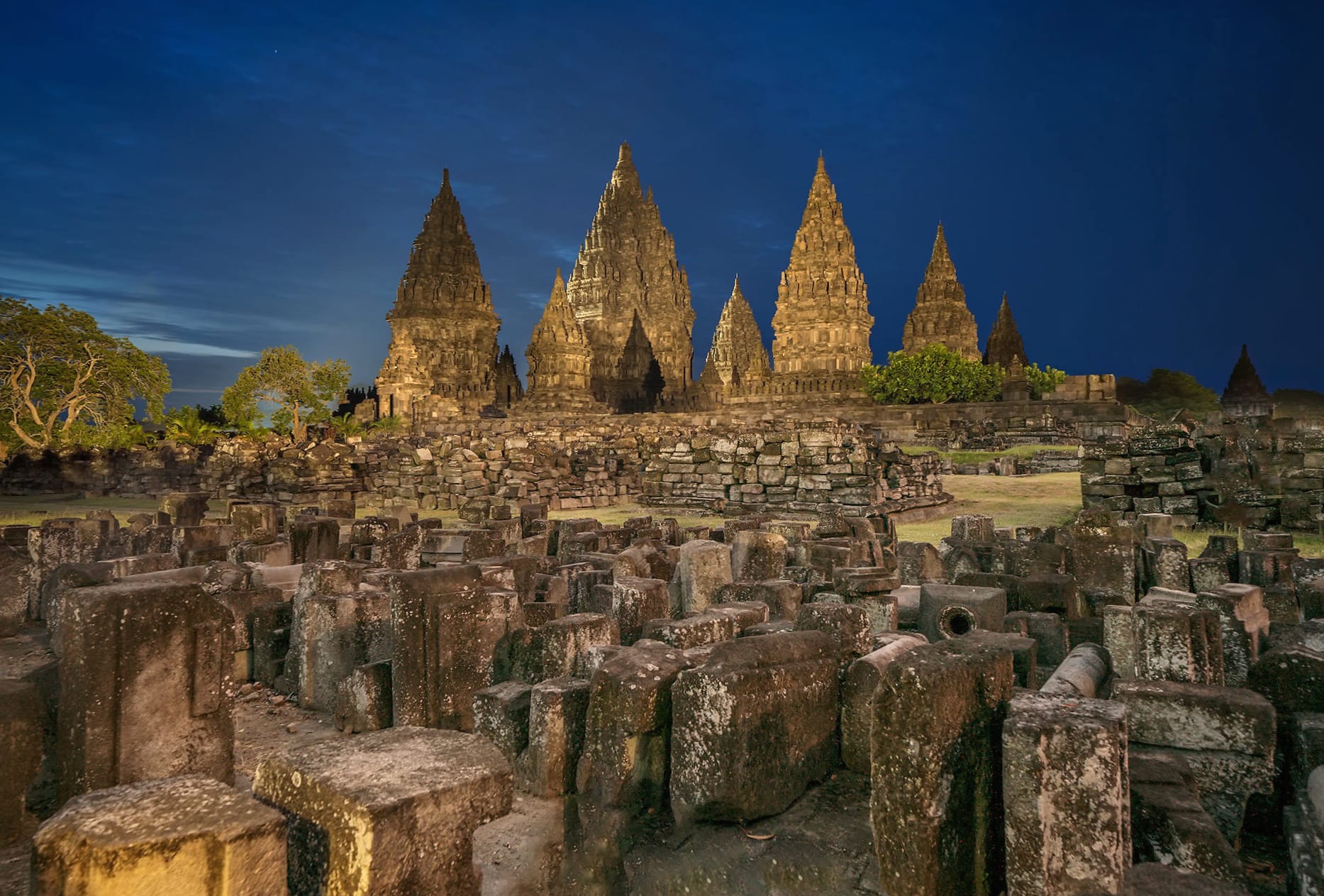 Religious Prambanan Temple wallpapers HD quality