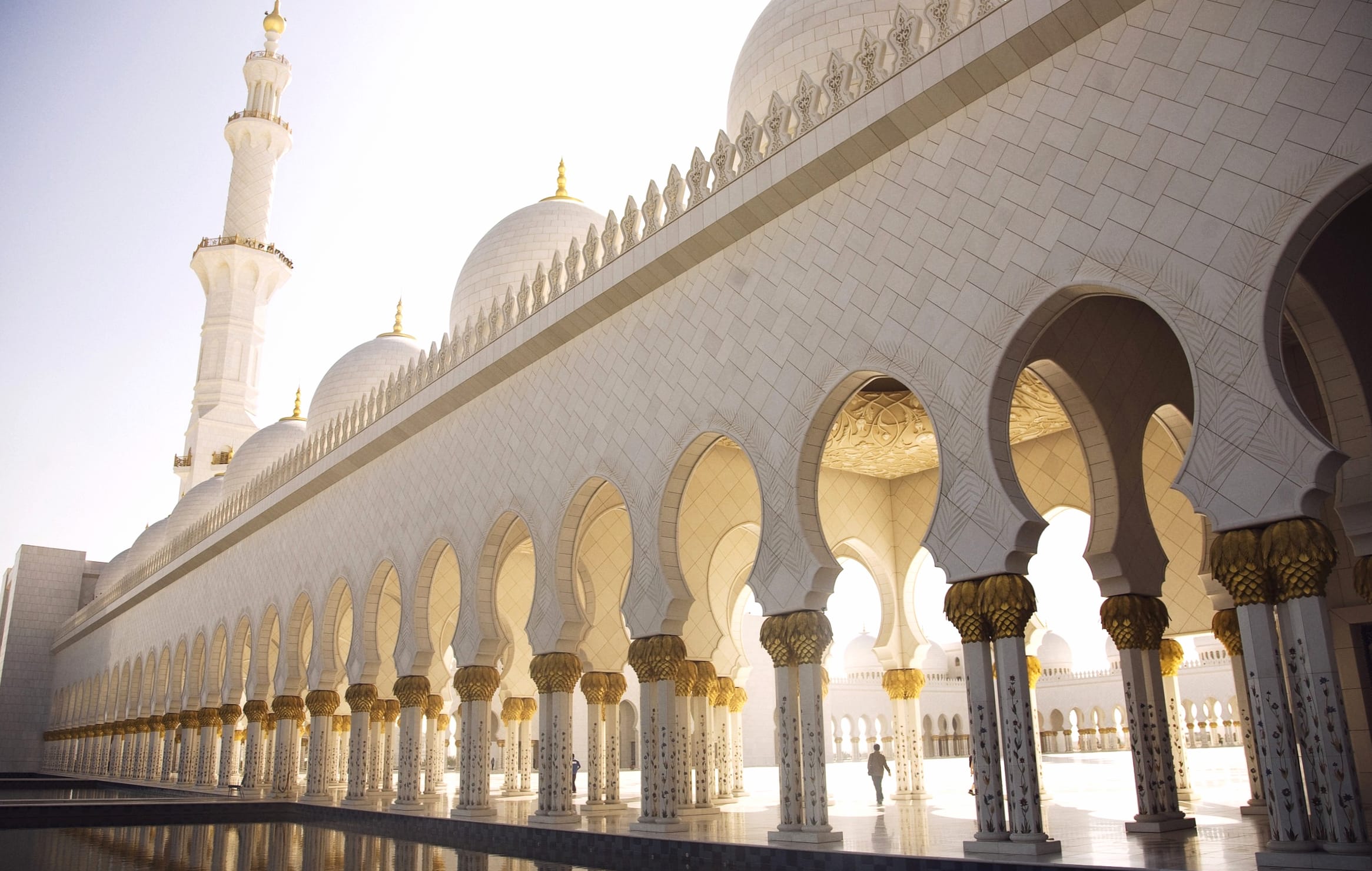 Religious Sheikh Zayed Grand Mosque at 750 x 1334 iPhone 6 size wallpapers HD quality