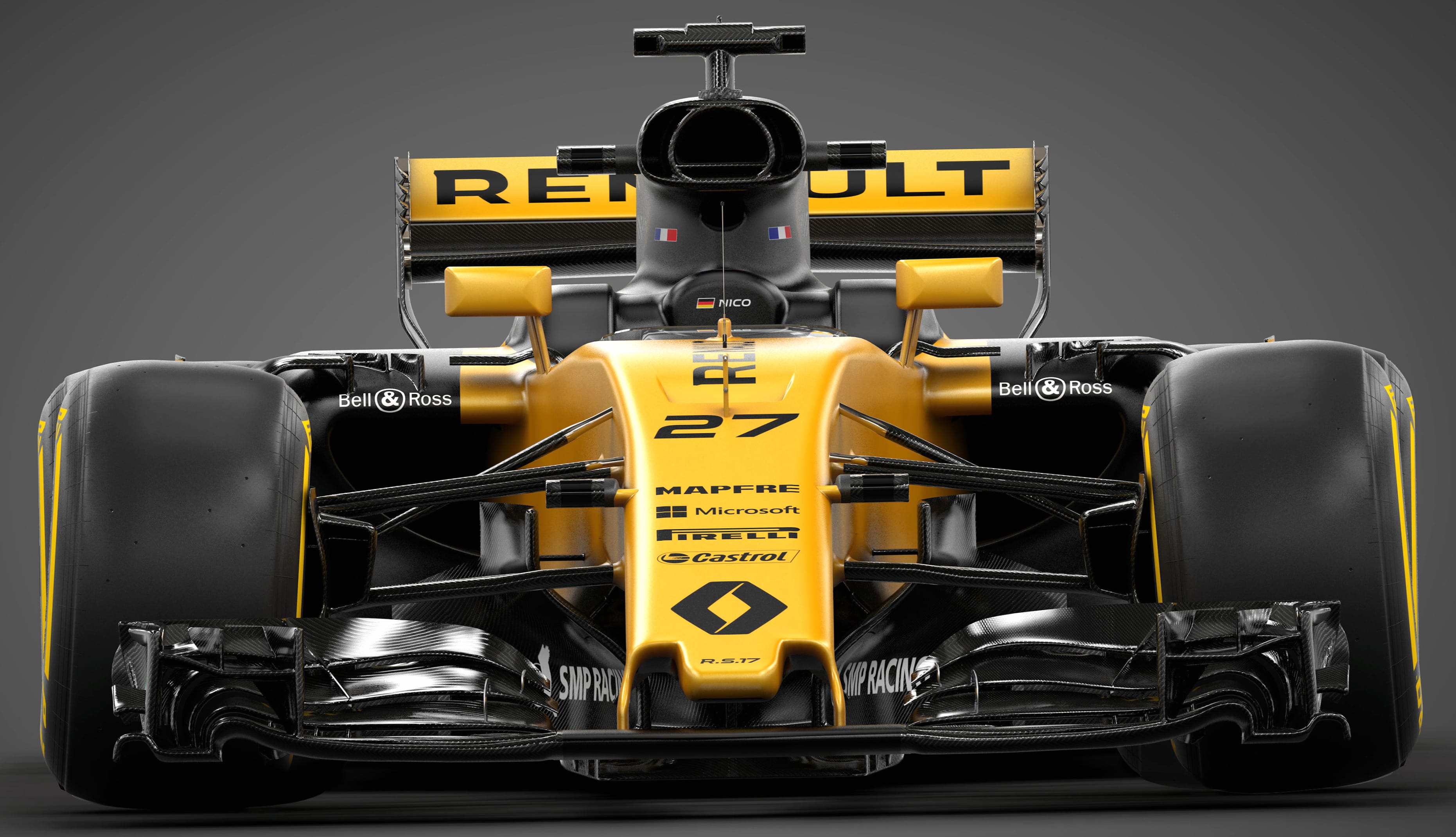 Renault R.S.17 F1 Race Car - wallpapers HD quality