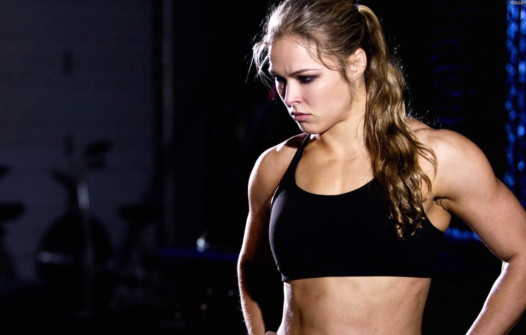 Ronda Rousey Inspiring for Sports Enthusiasts at 640 x 960 iPhone 4 size wallpapers HD quality