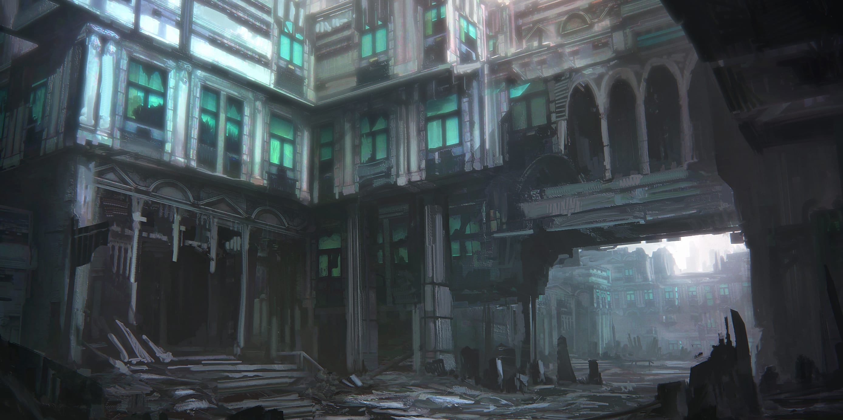 Ruin Dark Sci Fi City Sci Fi City wallpapers HD Ruin Dark Sci Fi City Sci Fi City wallpapers HD quality