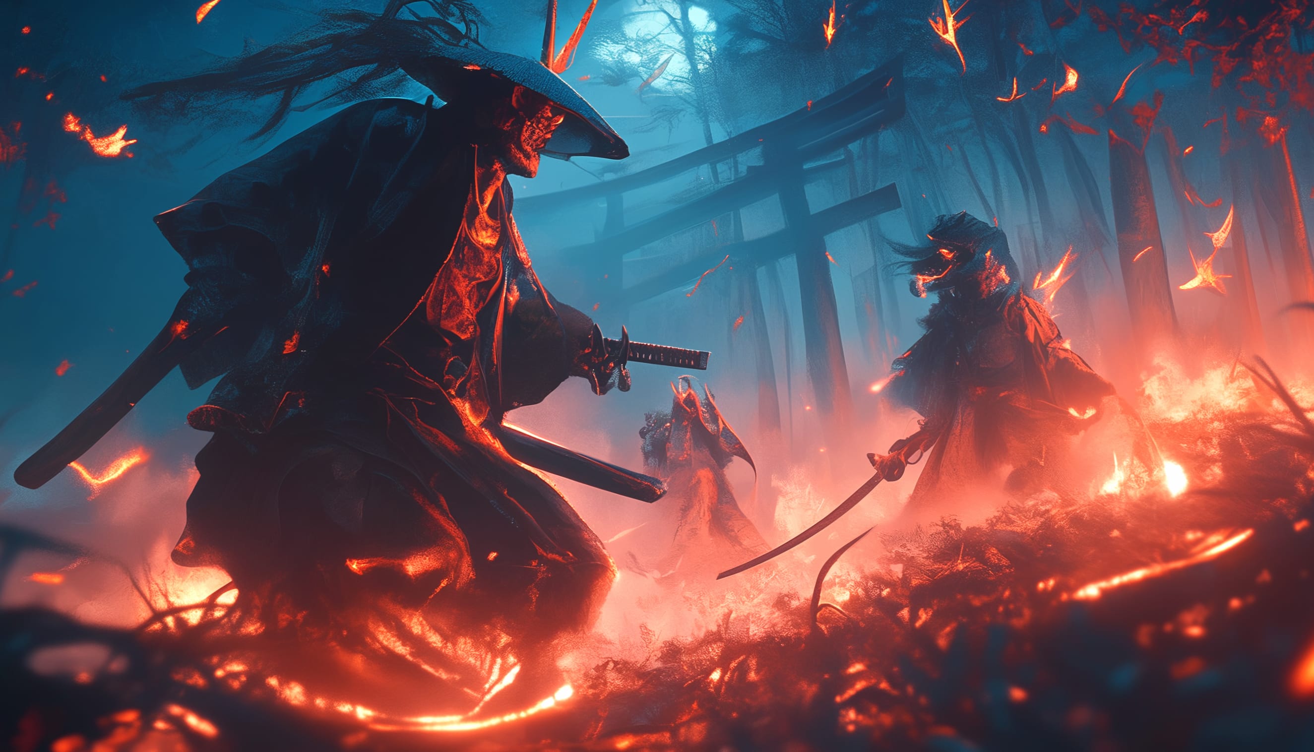Samurai Night Dark wallpapers HD Samurai Night Dark wallpapers HD quality