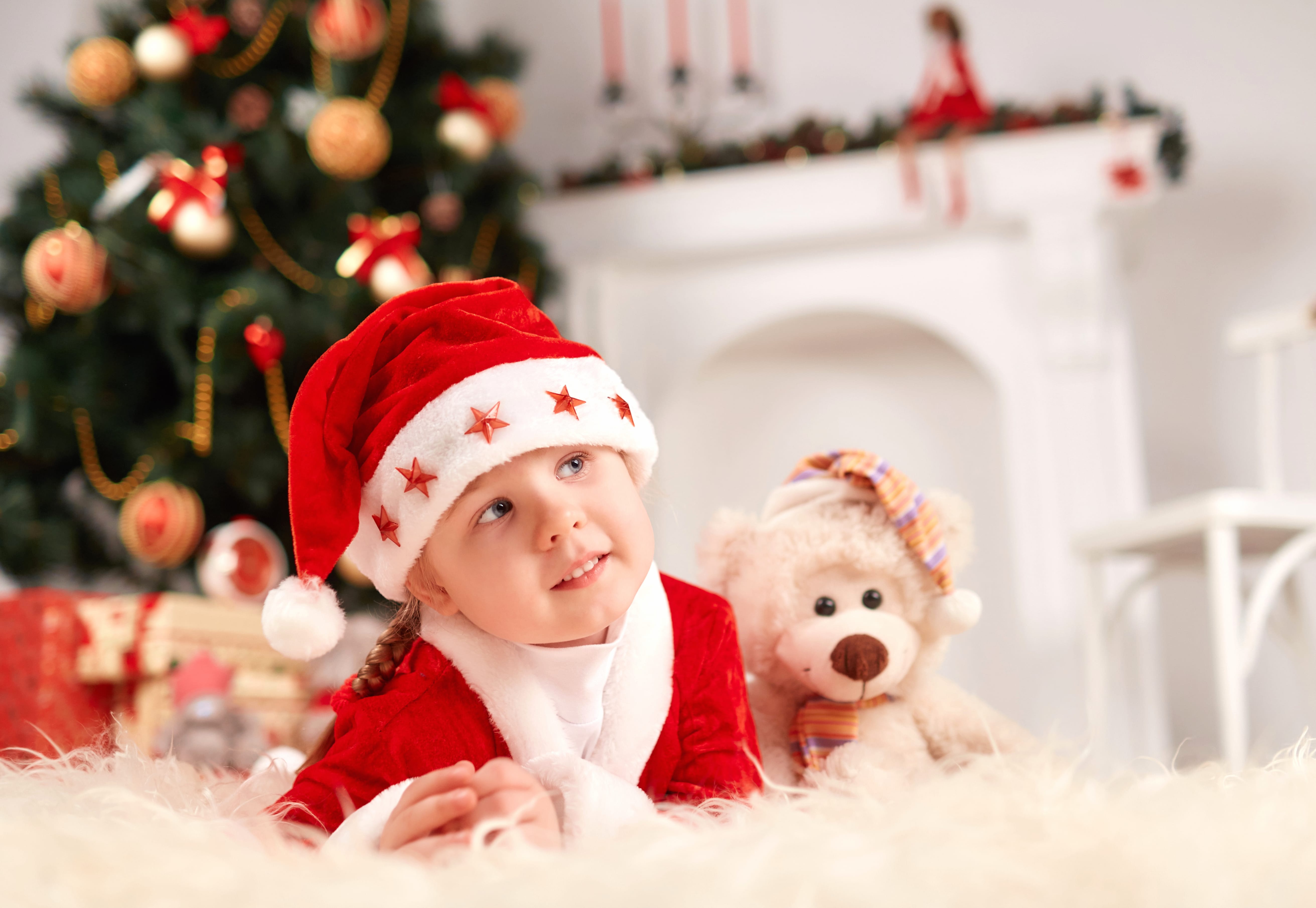 Santa Hat Photography Child wallpapers HD quality