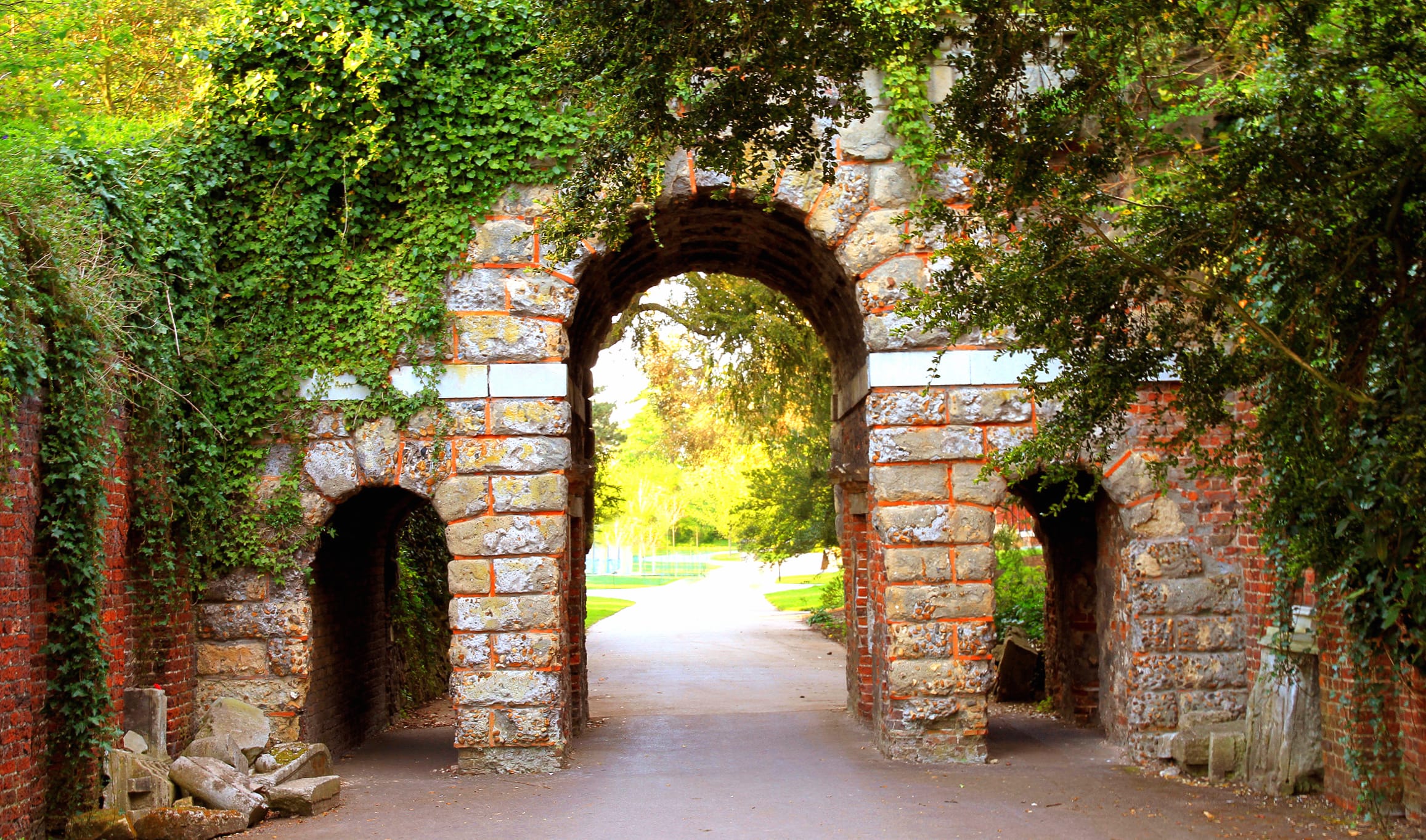 Scenic Park Portal - wallpapers HD quality