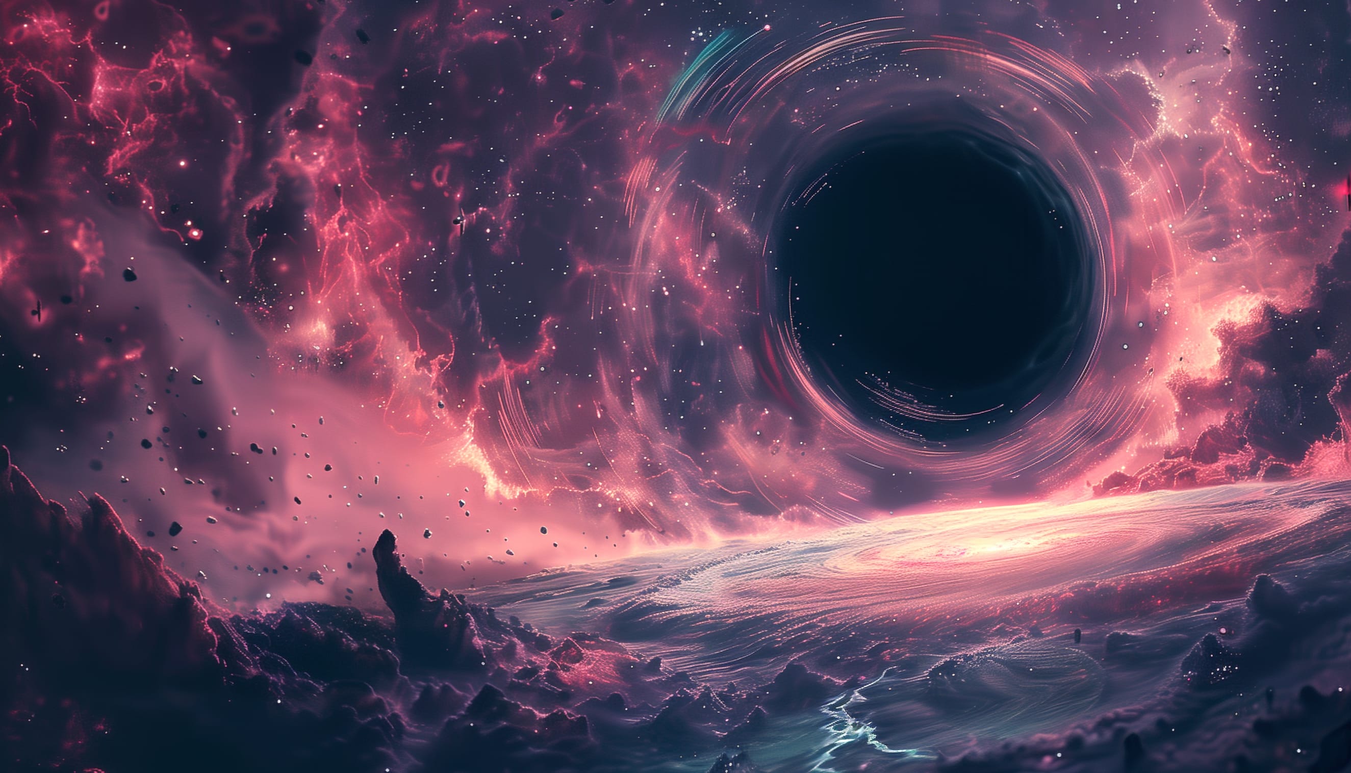 Sci-Fi Black Hole Space wallpapers HD quality