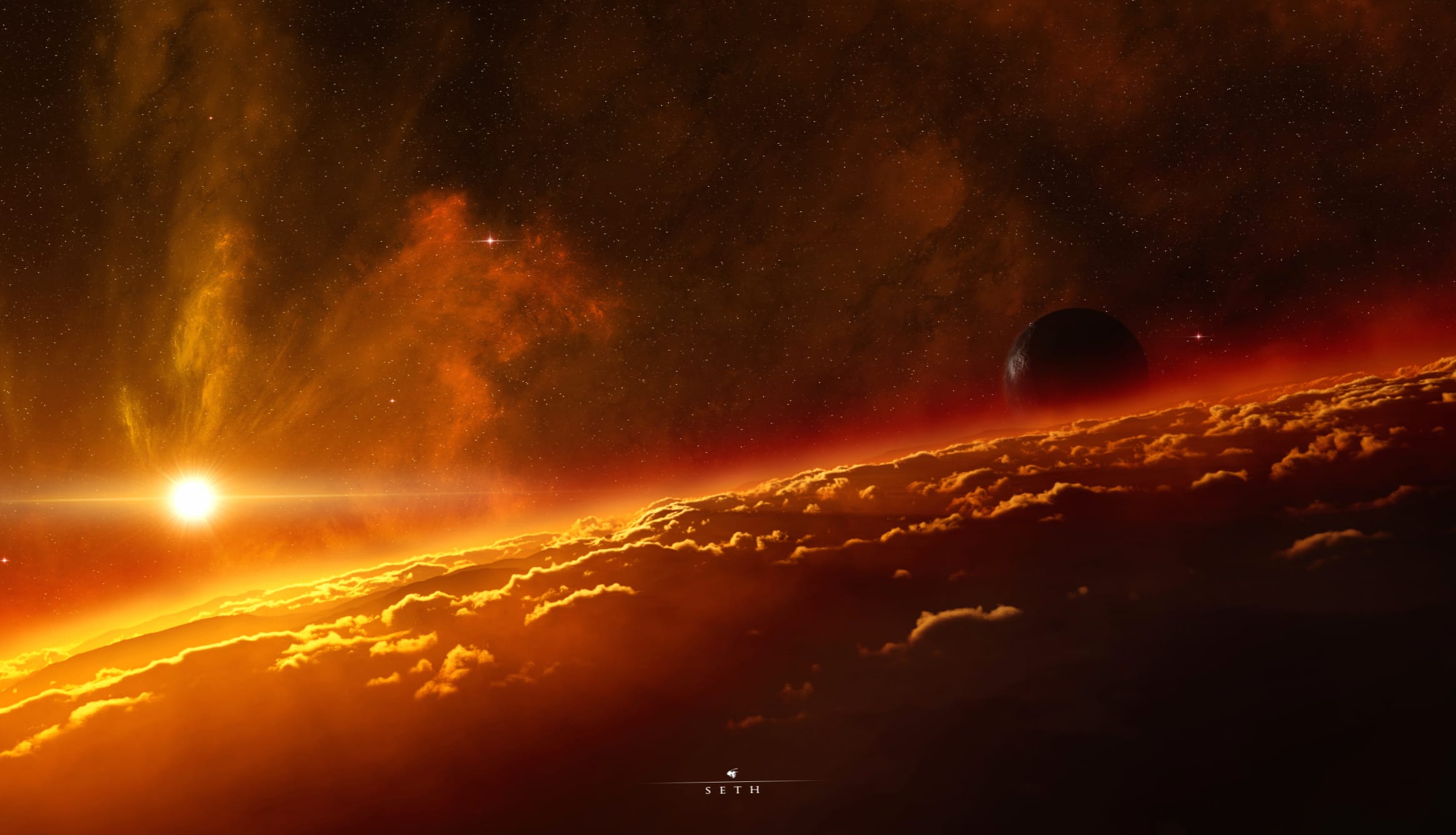 Sci-Fi Sunrise A Stunning Experience wallpapers HD quality