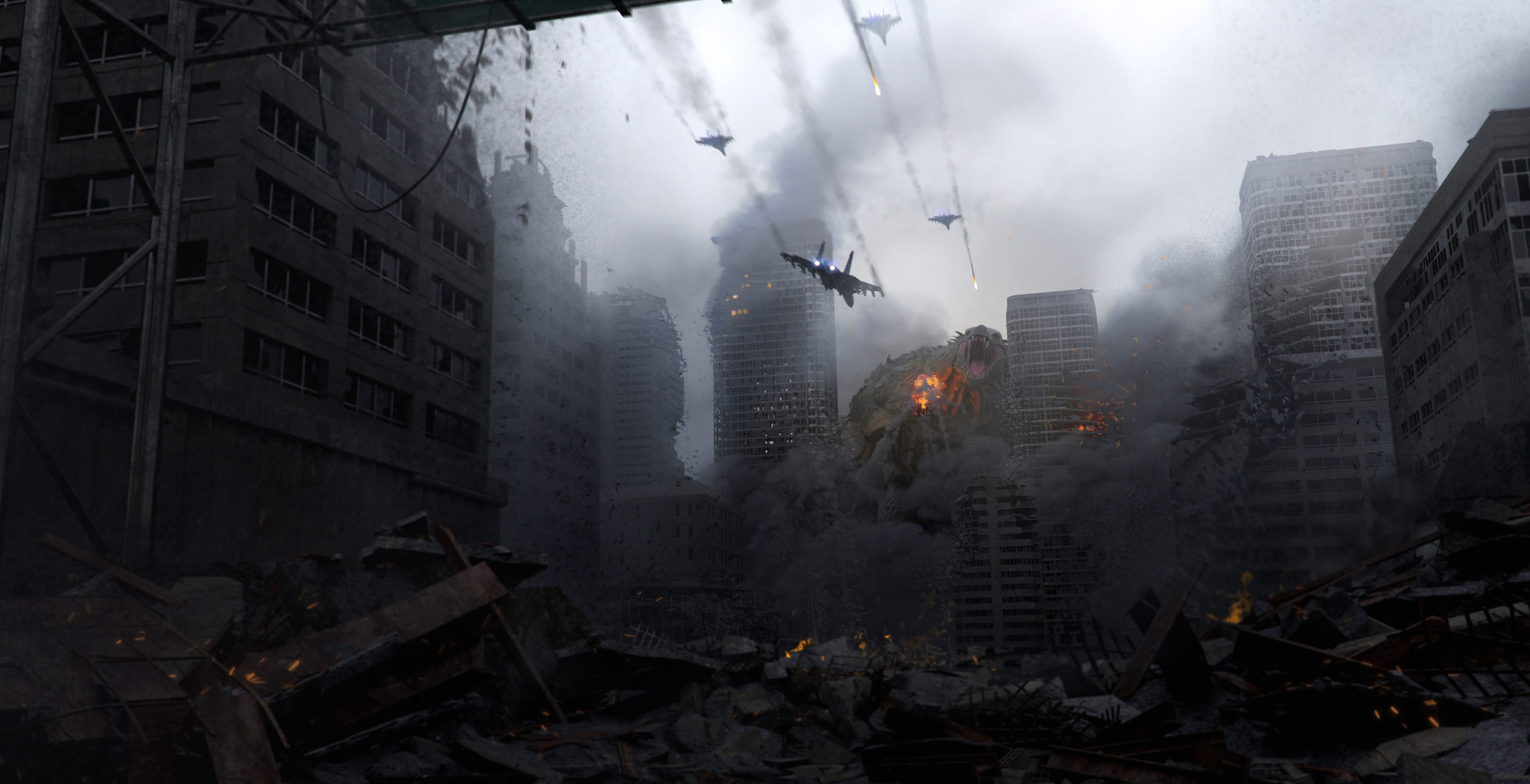 Sci Fi Apocalyptic at 2560 x 1440 HD size wallpapers HD quality