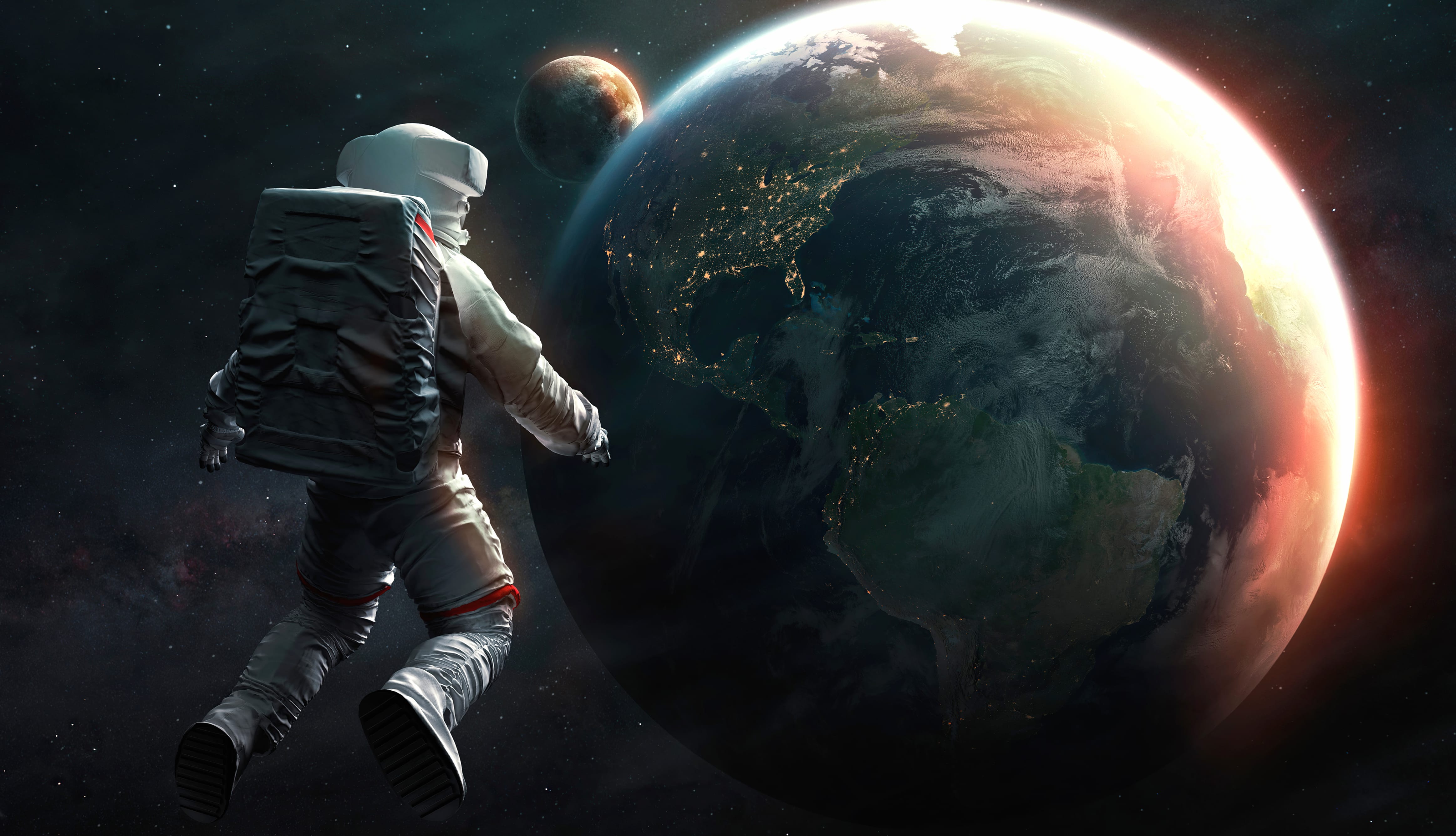 Sci Fi Astronaut wallpapers HD quality