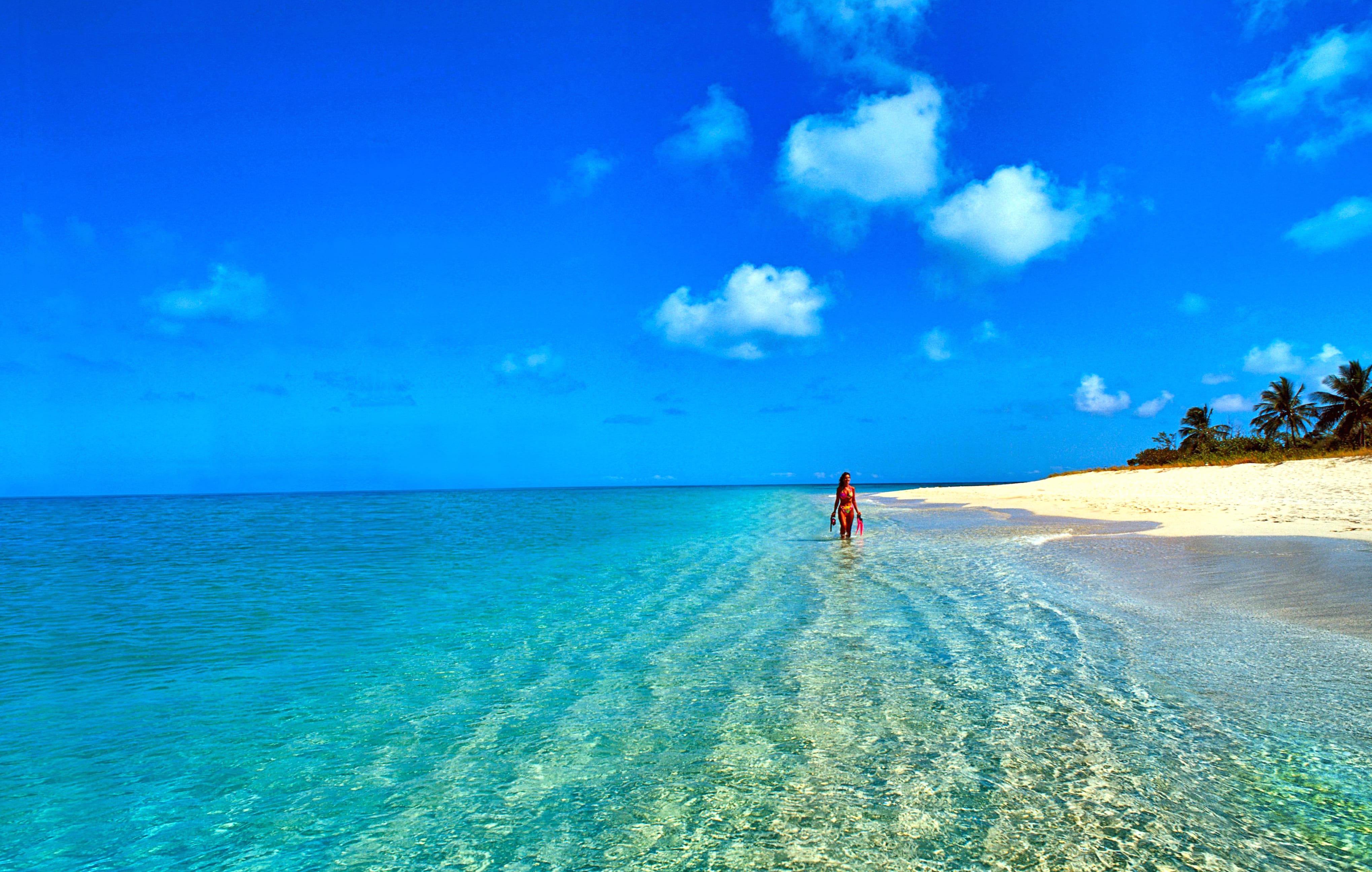 Sea Summer Blue Horizon Beach Photography Tropical wallpapers HD quality